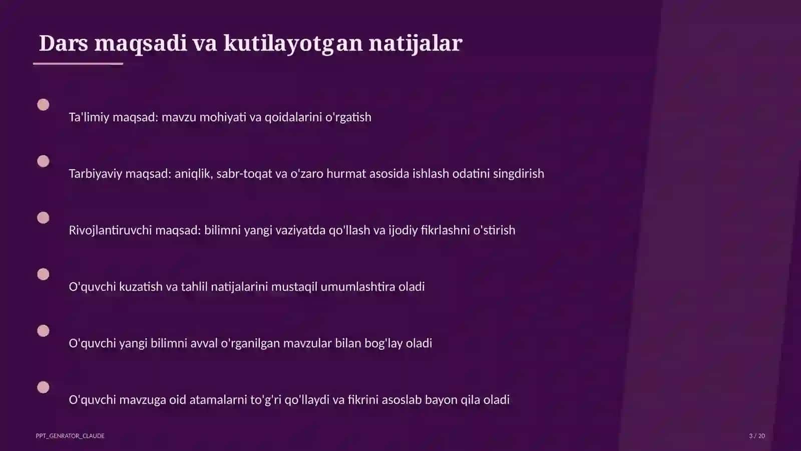Rus tilida sifatlar va ularning moslashuvi (4-sinf) 3