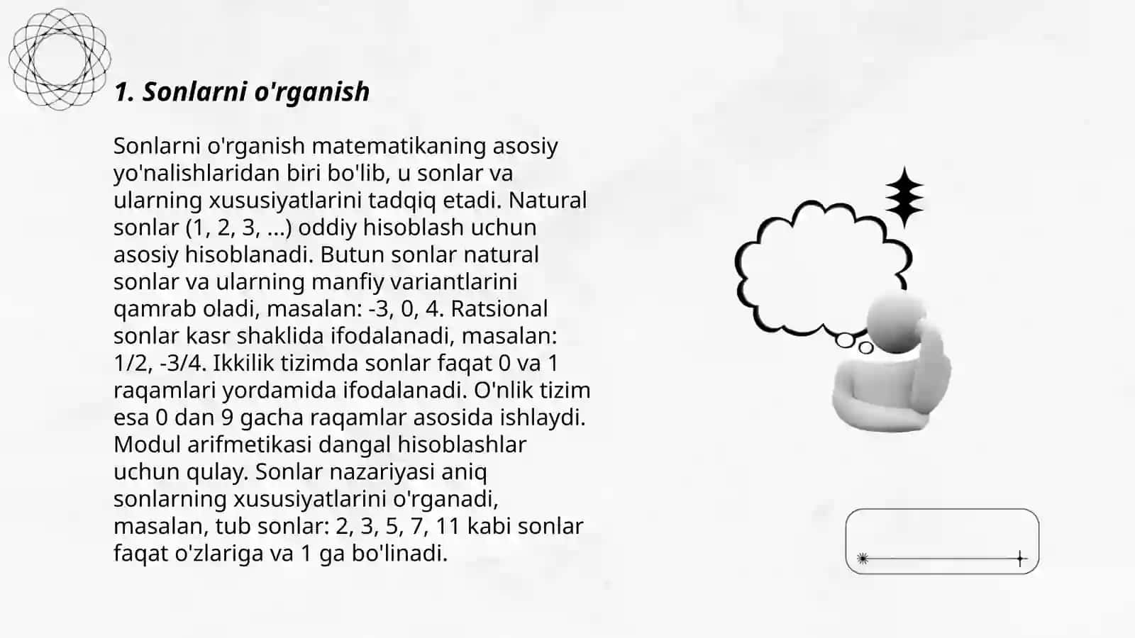Maktabgacha taʼlimda erta matematika mashgʼulotlarini tashkil qilish by Sapayeva Nozima 3