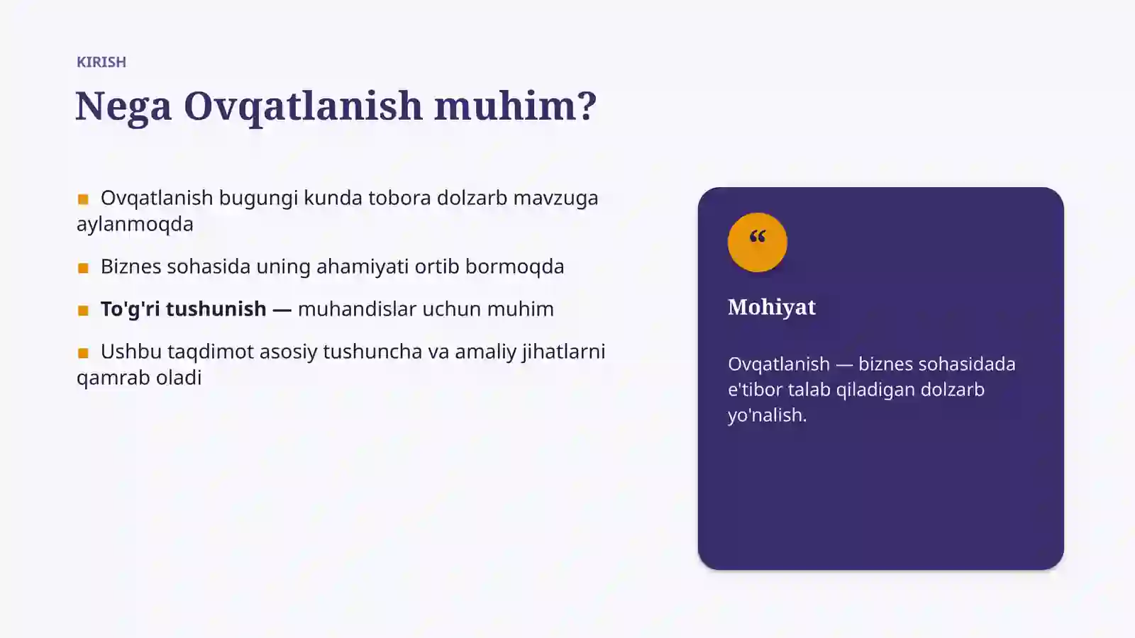 Ovqatlanish 3