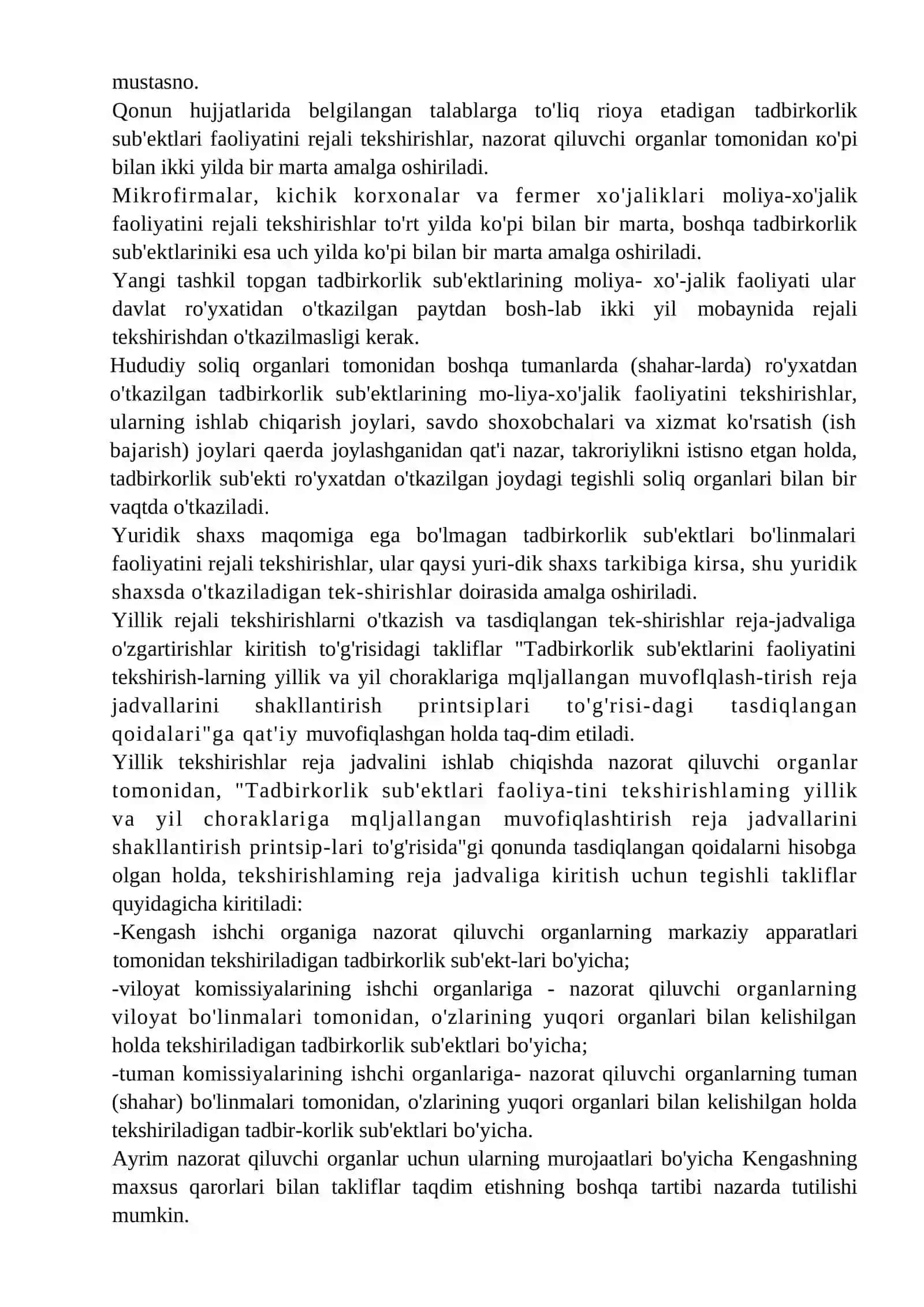 Soliq tekshirishlari turlari va ularni tashkil qilish tartibi 3