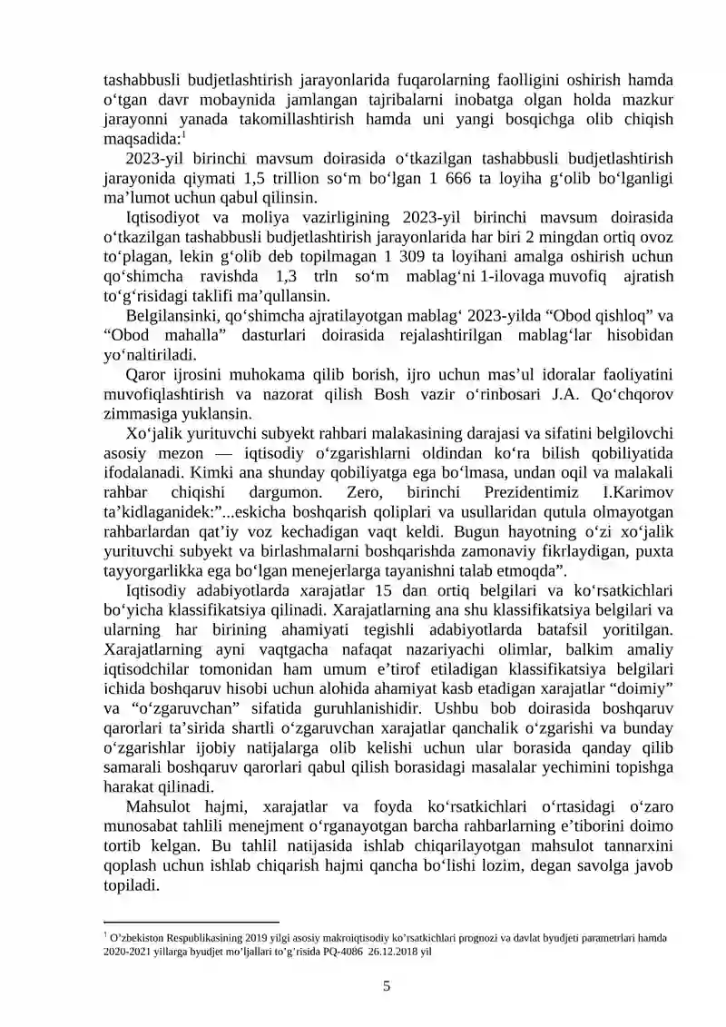 Moliyaviy natijalarni aniqlash hisobi 3