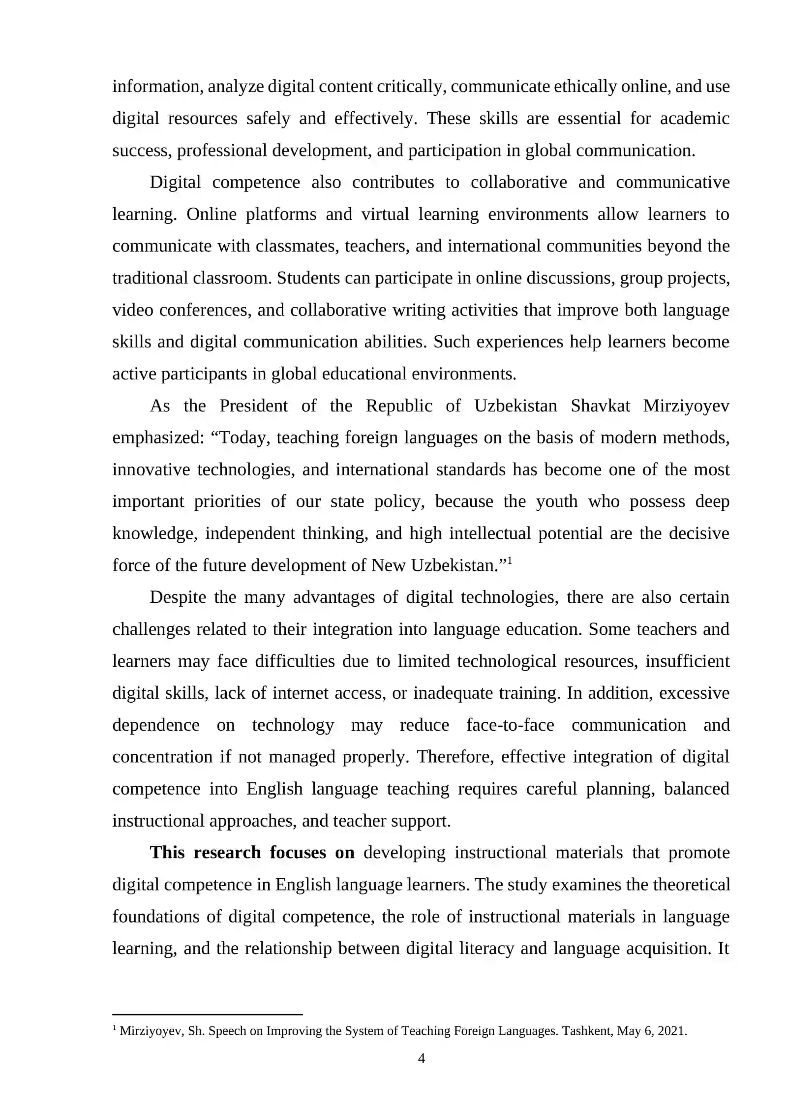DEVELOPING INSTRUCTIONAL MATERIALS FOR PROMOTING DIGITAL COMPETENCE 3