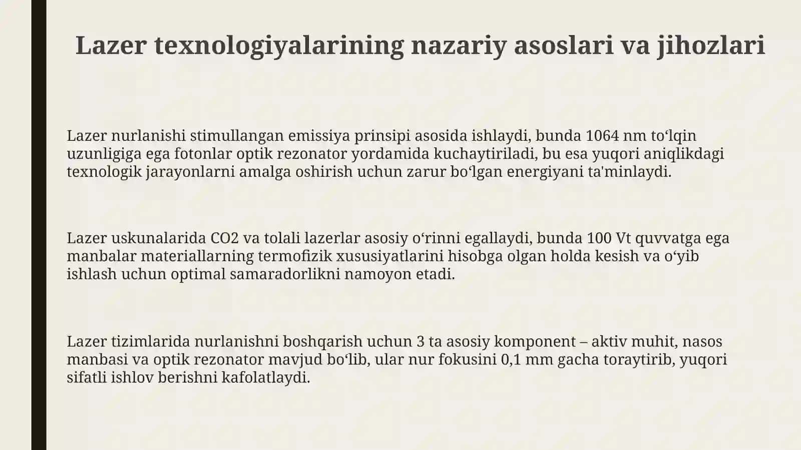 Lazer texnologiyalari asosida buyumlarni konstruksiyalash kompitensiyasini shakillantirish 3