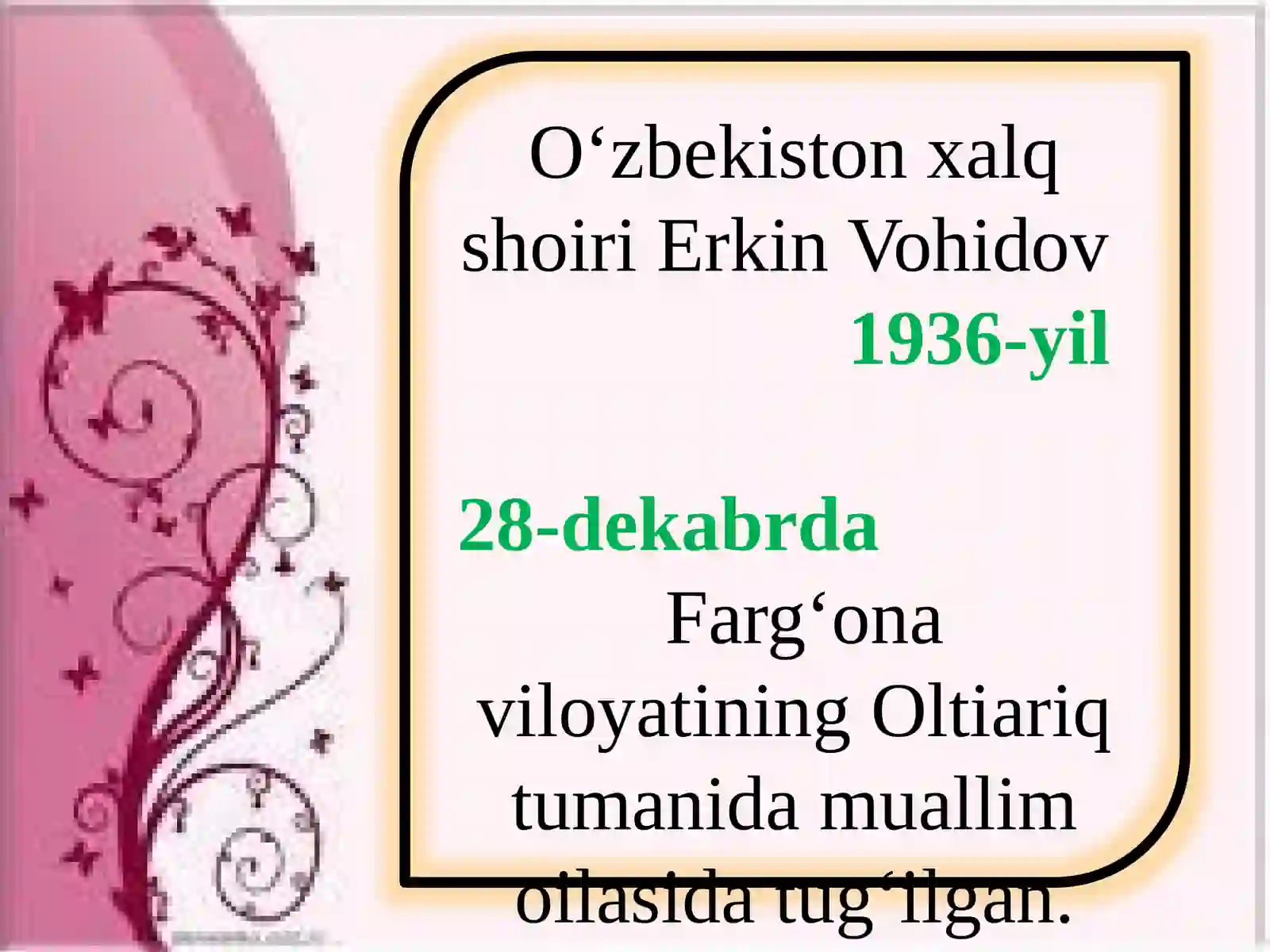 Erkin Vohidov 3