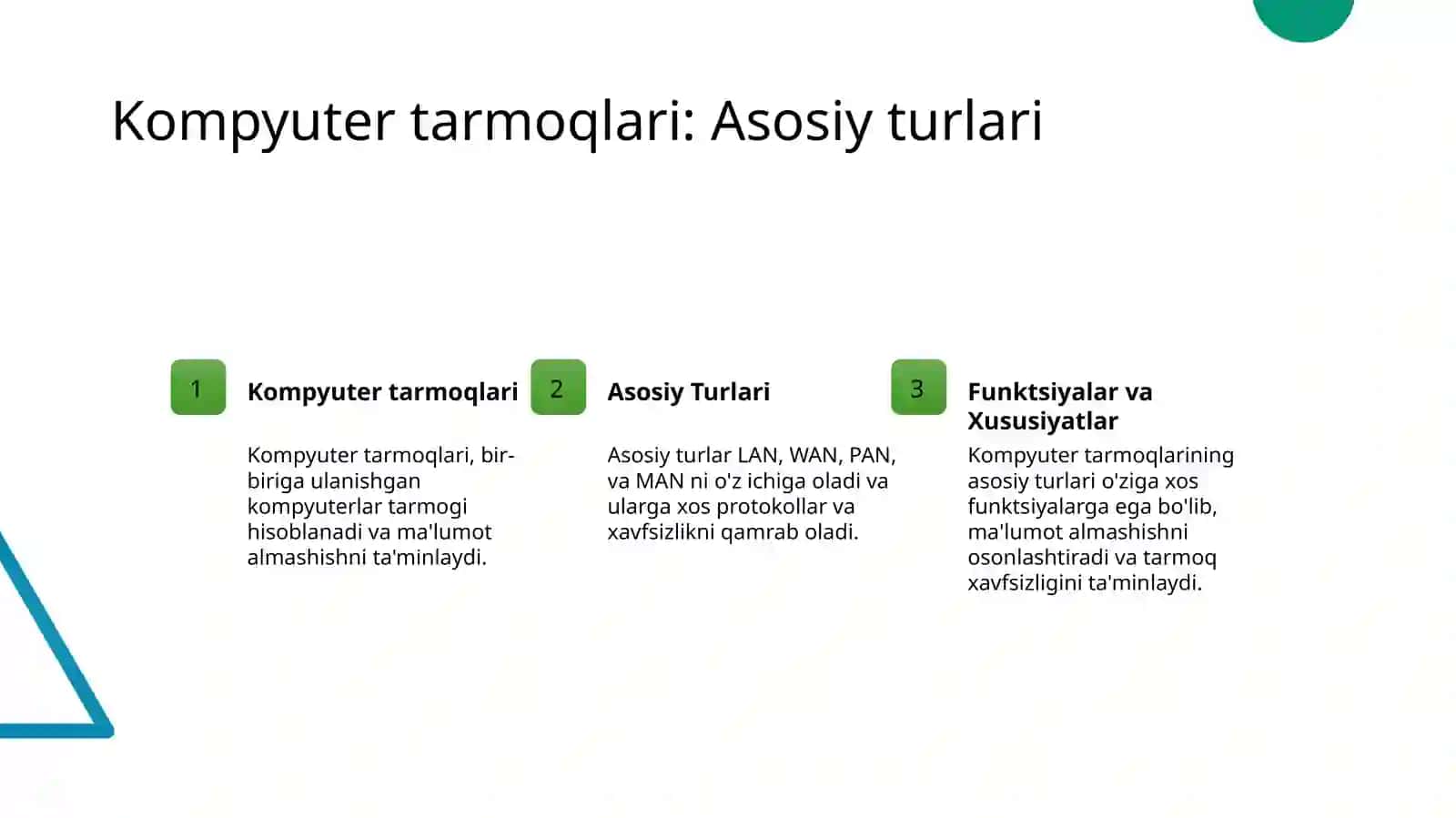 Kompyuter tarmoqlari va ularning turlari 3