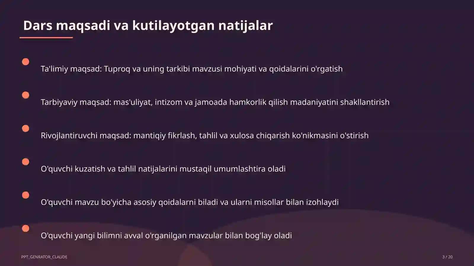 Tuproq va uning tarkibi (2-sinf) 3