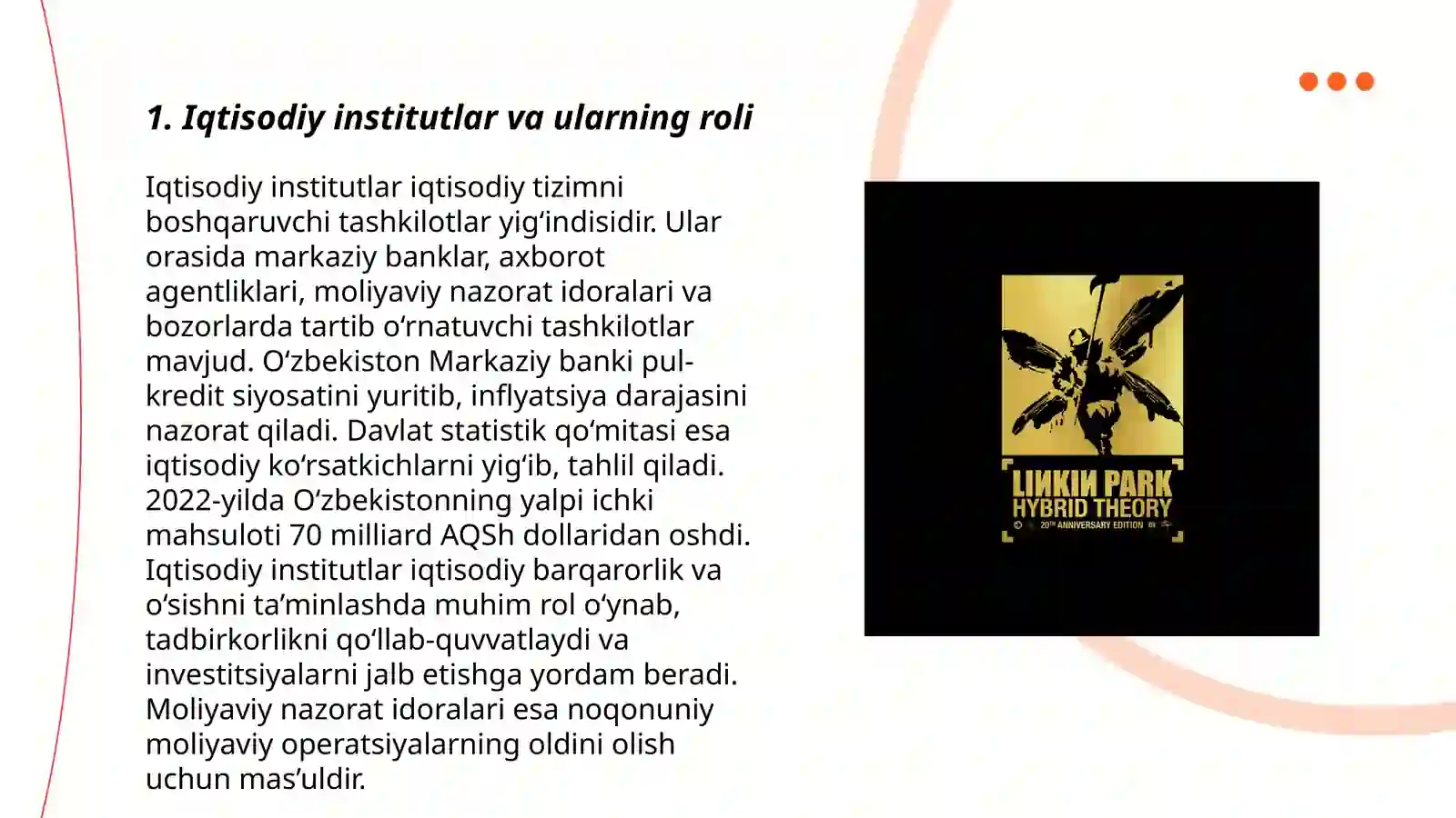 Xufyona iqtisodiyotning institutsional nazariyasi 3