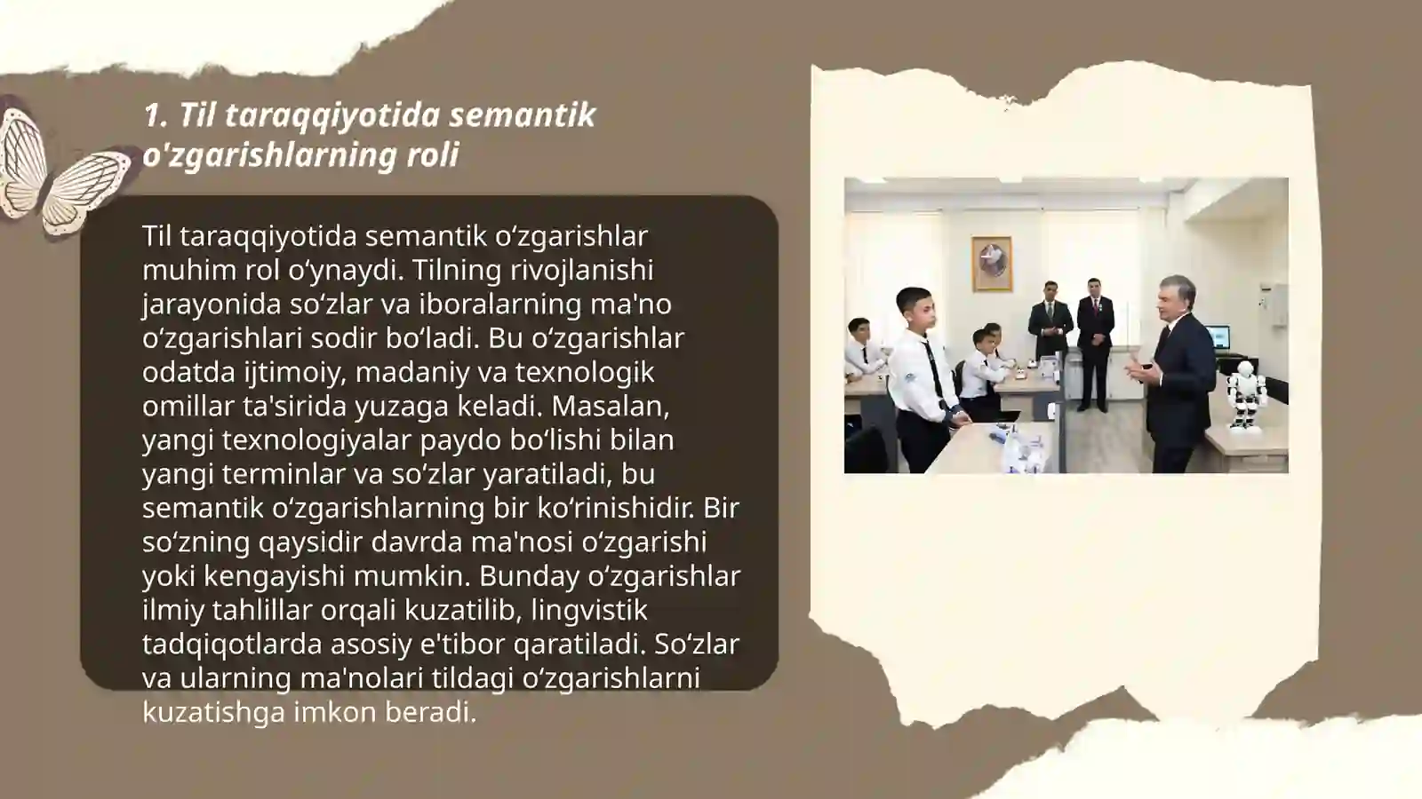 Til taraqqiyotidagi semantik òzgarishlar 3