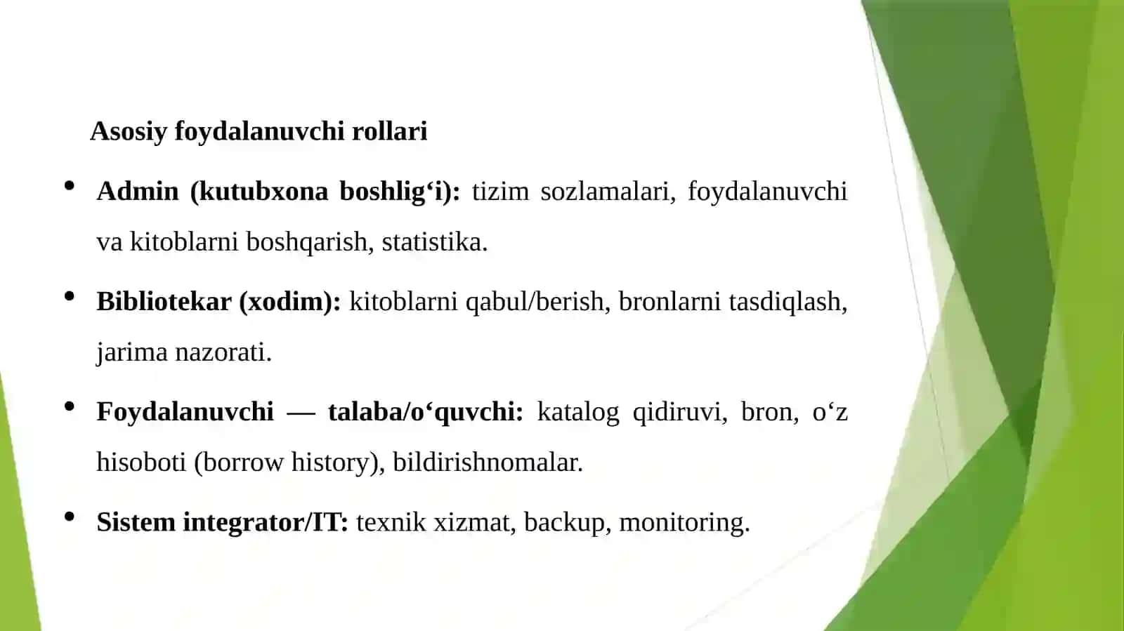 Intellektual Kutubxona - Bosqichma-bosqich Avtomatlashtirish Tizimi 3