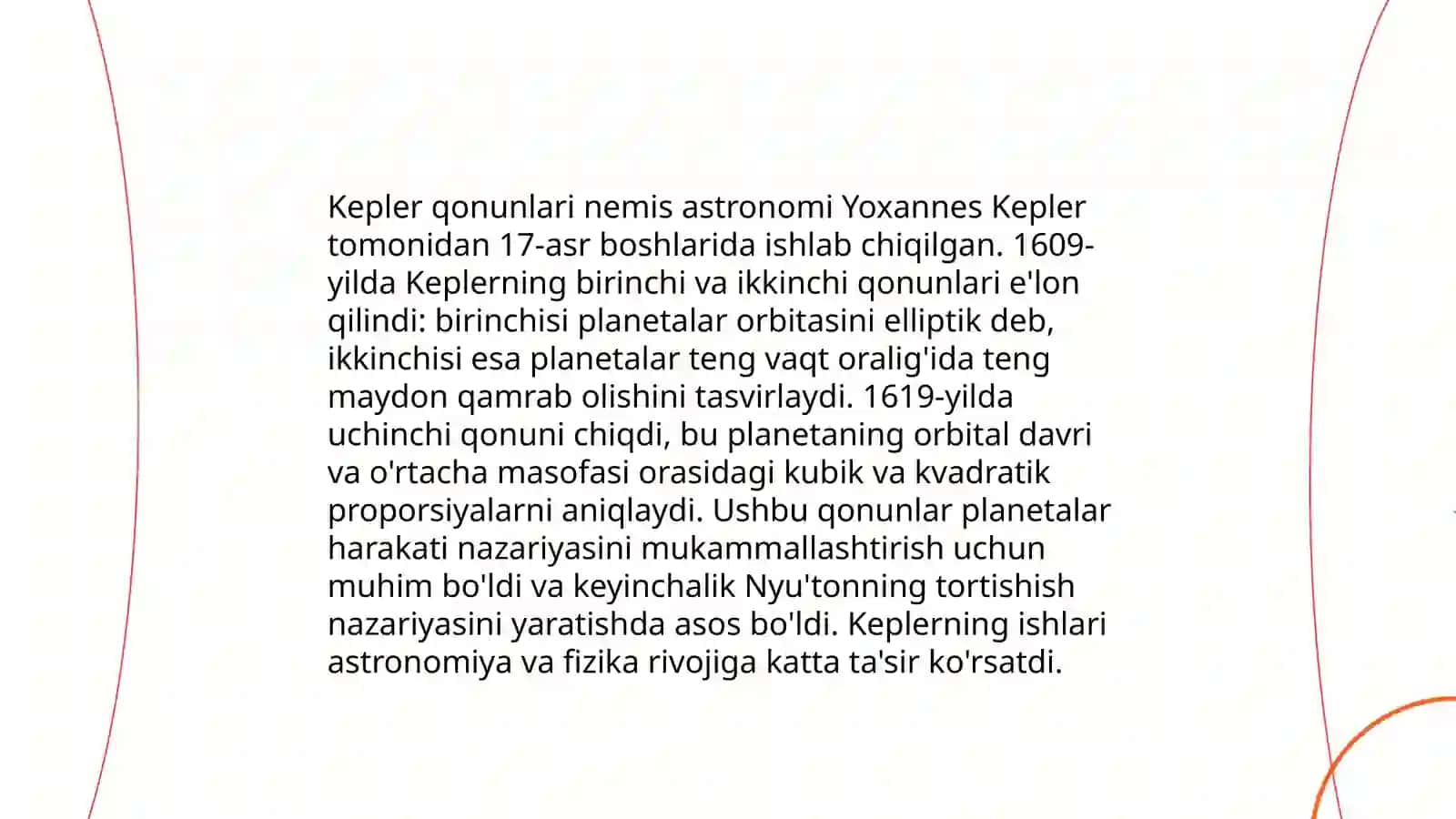Kepleri qonunlari 3