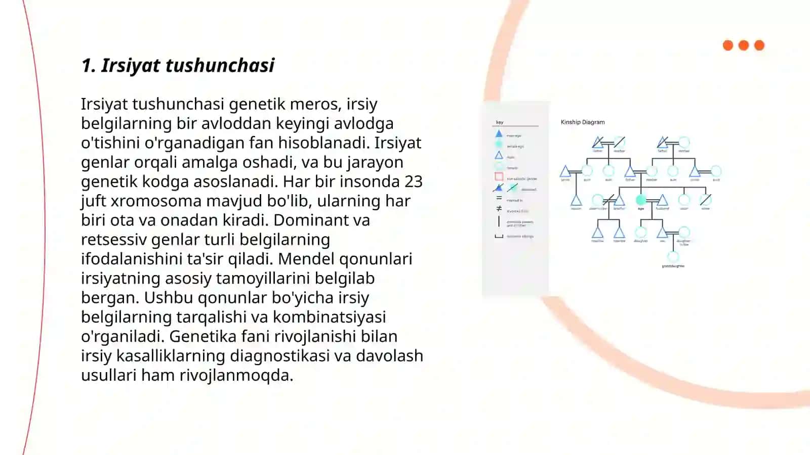 Irsiyat va qarindoshlik koefisiyentini aniqlash 3