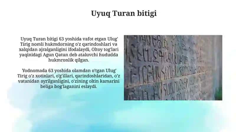 Qadimgi turkiy bitiklar falsafasi 3
