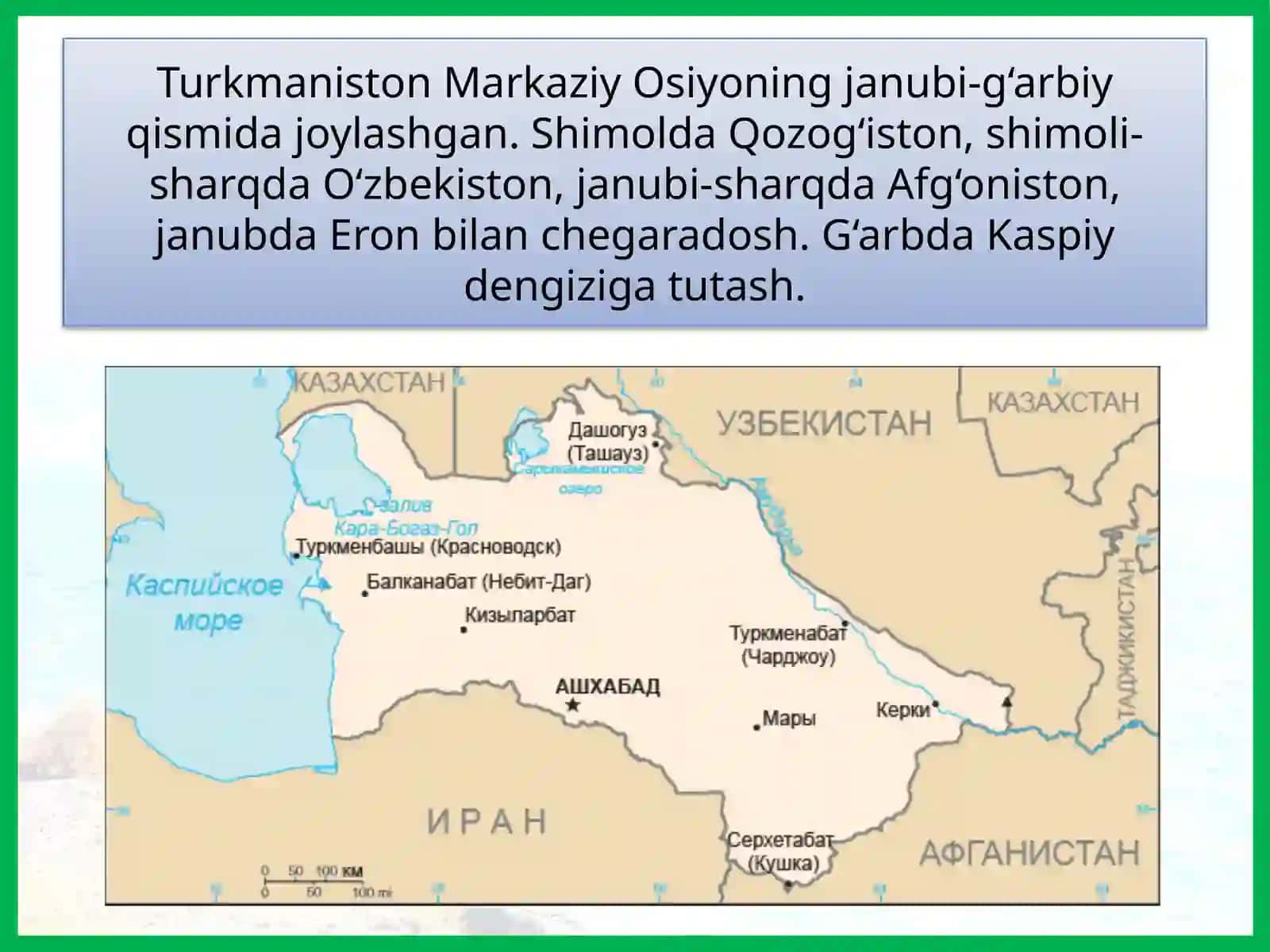 Turkmaniston Respublikasi 3