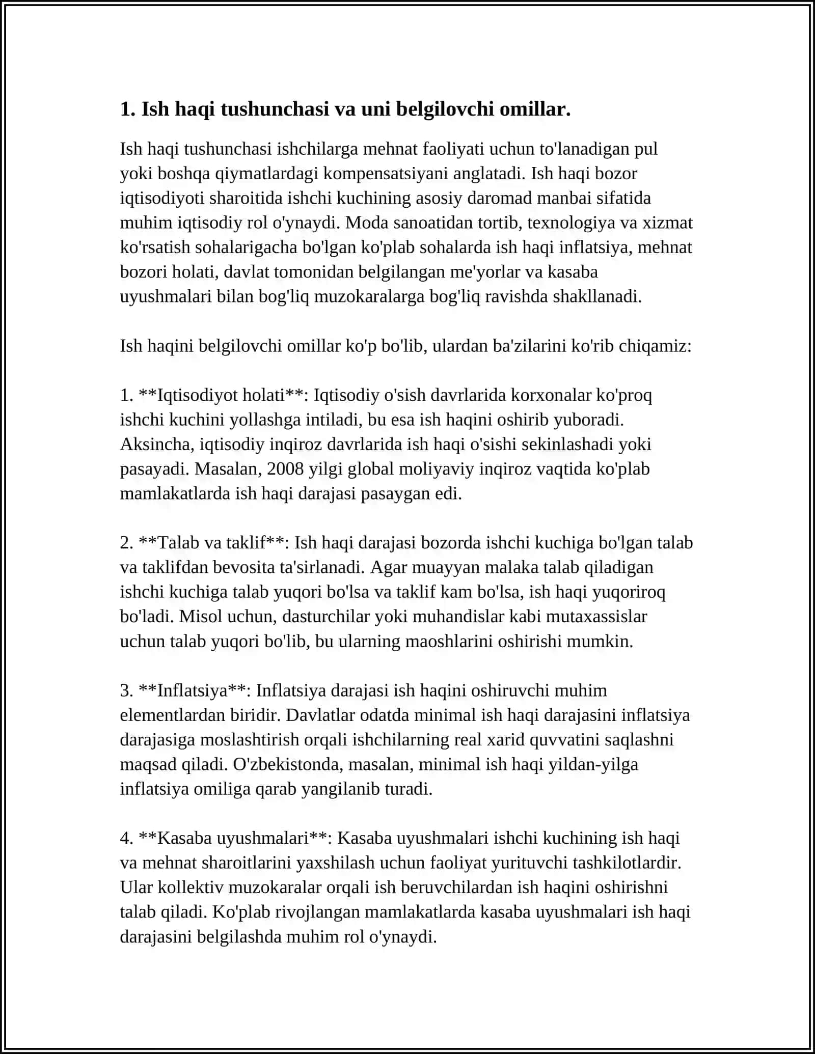 ISH HAQINING MOHIYATI, SHARTLARI VA TIZIMI 3