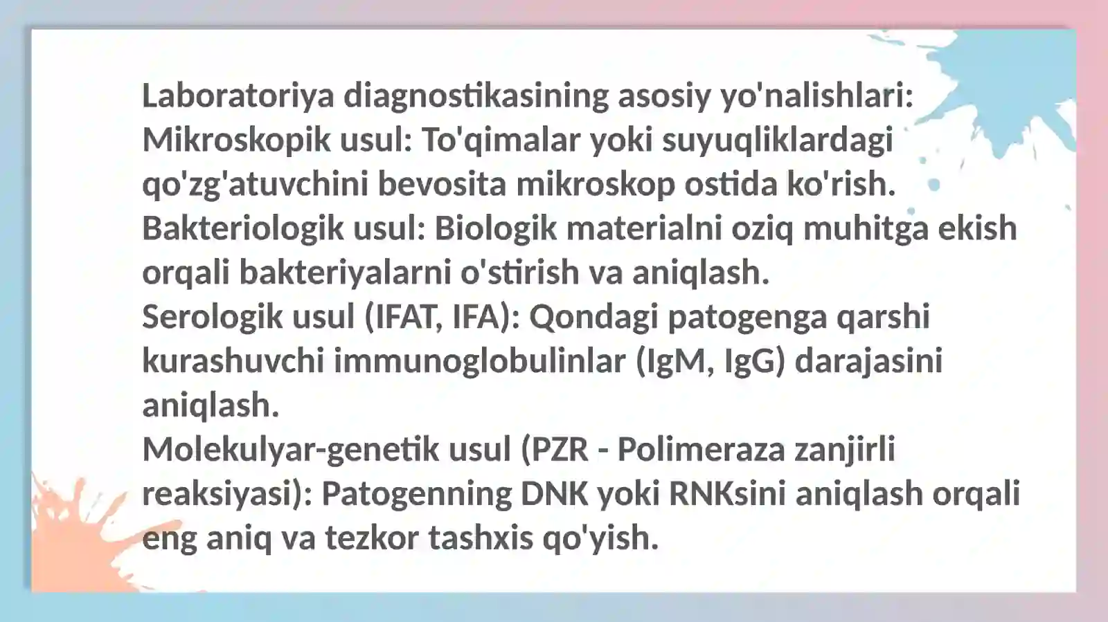 Infeksiyalarga laboratoriya diagnostikasi 3