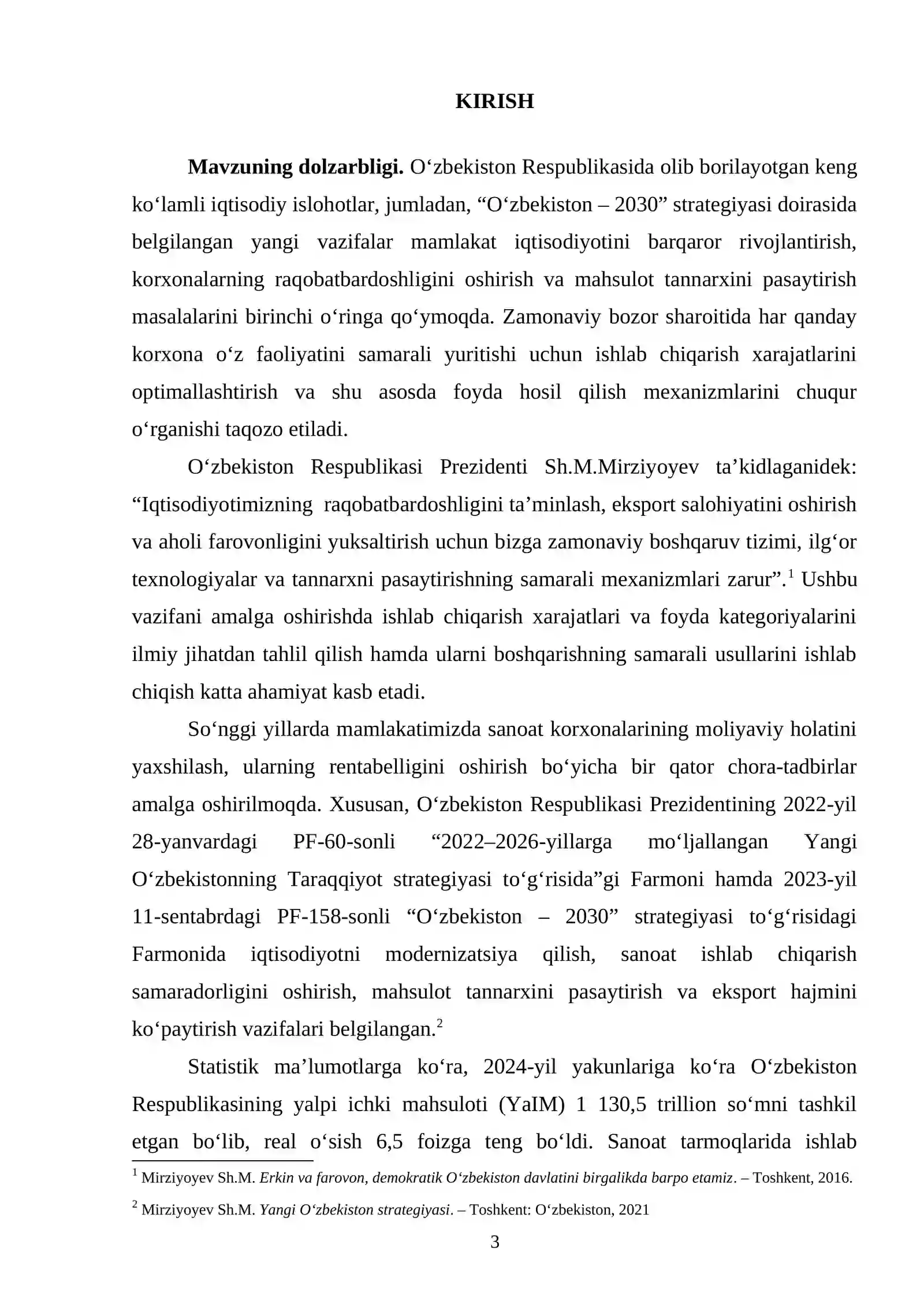 Ishlab chiqarish xarajatlari va foyda shakllanishining iqtisodiy mazmuni 3