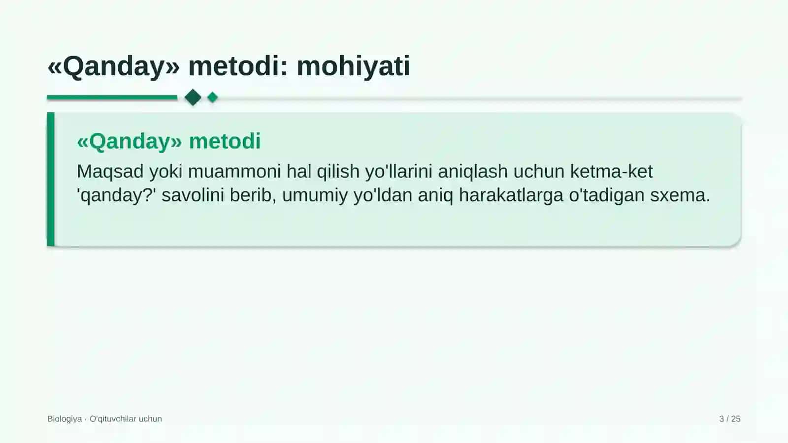 biologiya darslarida qanday metodidan foydalanish 1769 3
