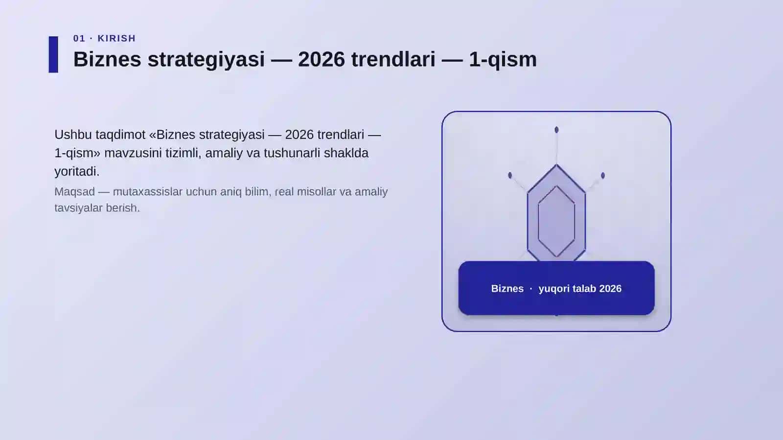Biznes strategiyasi — 2026 trendlari — 1-qism 3