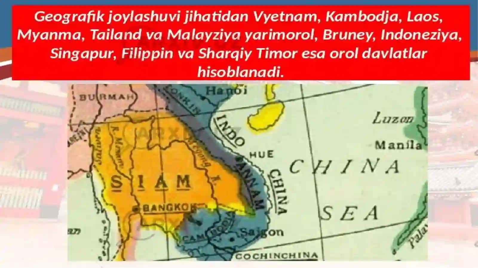 IX-XV asrlarda Janubi-Sharqiy Osiyo, Xitoy, Hindiston 3
