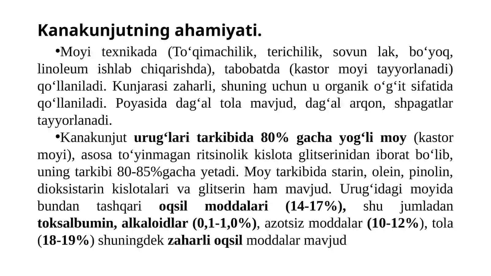 Kanakunjutahamiyati, biologiyasi va yetishtirish texnologiyasi 3