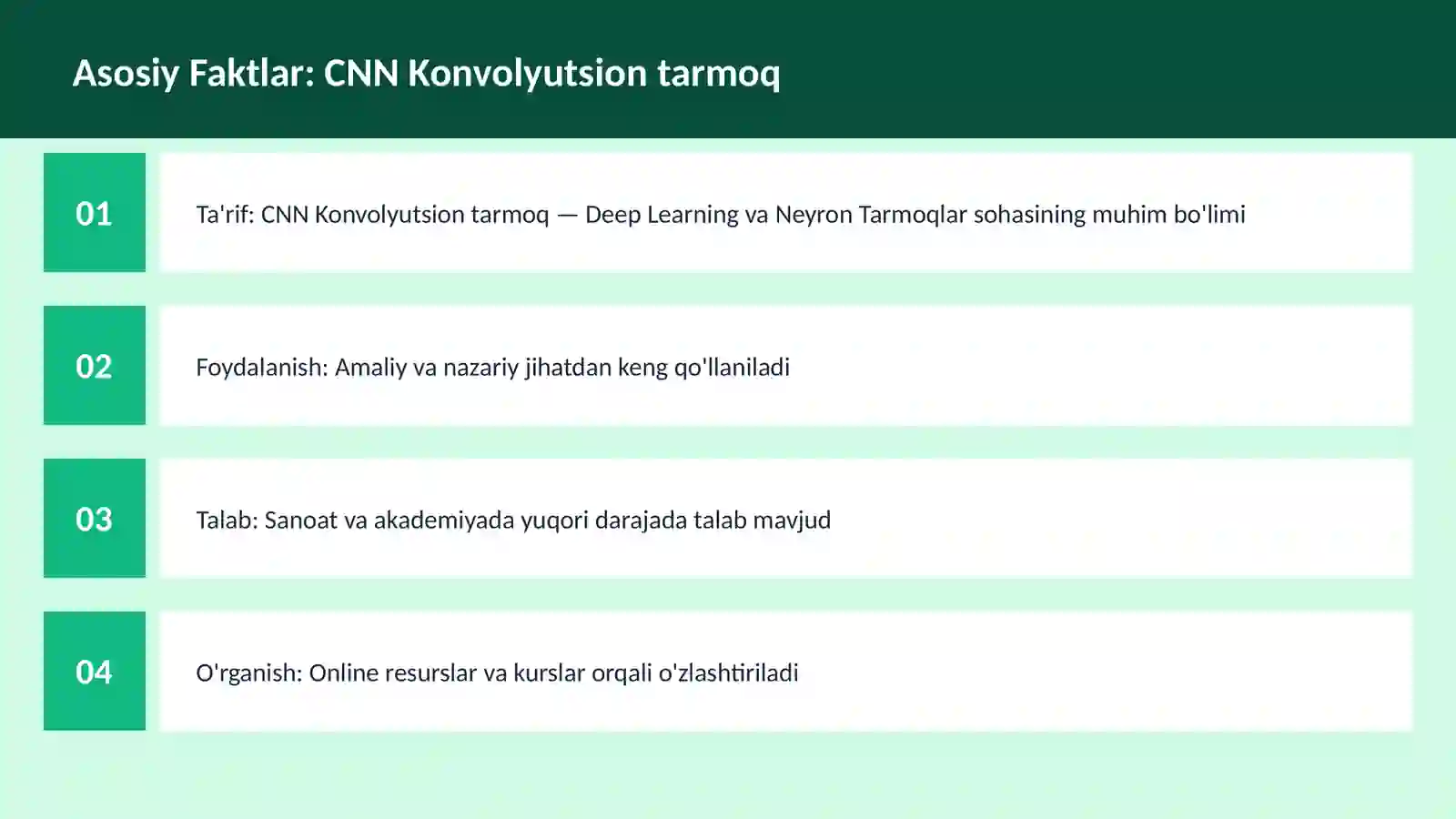 AI | DEEP LEARNING VA NEYRON TARMOQLAR 3