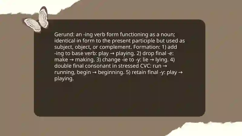 Gerund 3