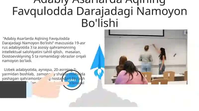 “Adabiy Asarlarda Aqlning Favqulodda Darajadagi Namoyon Bo'lishi” tahlili 3