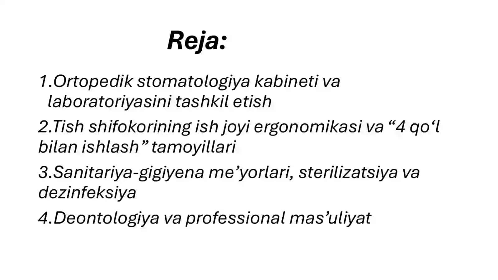 ortopedik stomatologiya bo'limi 3