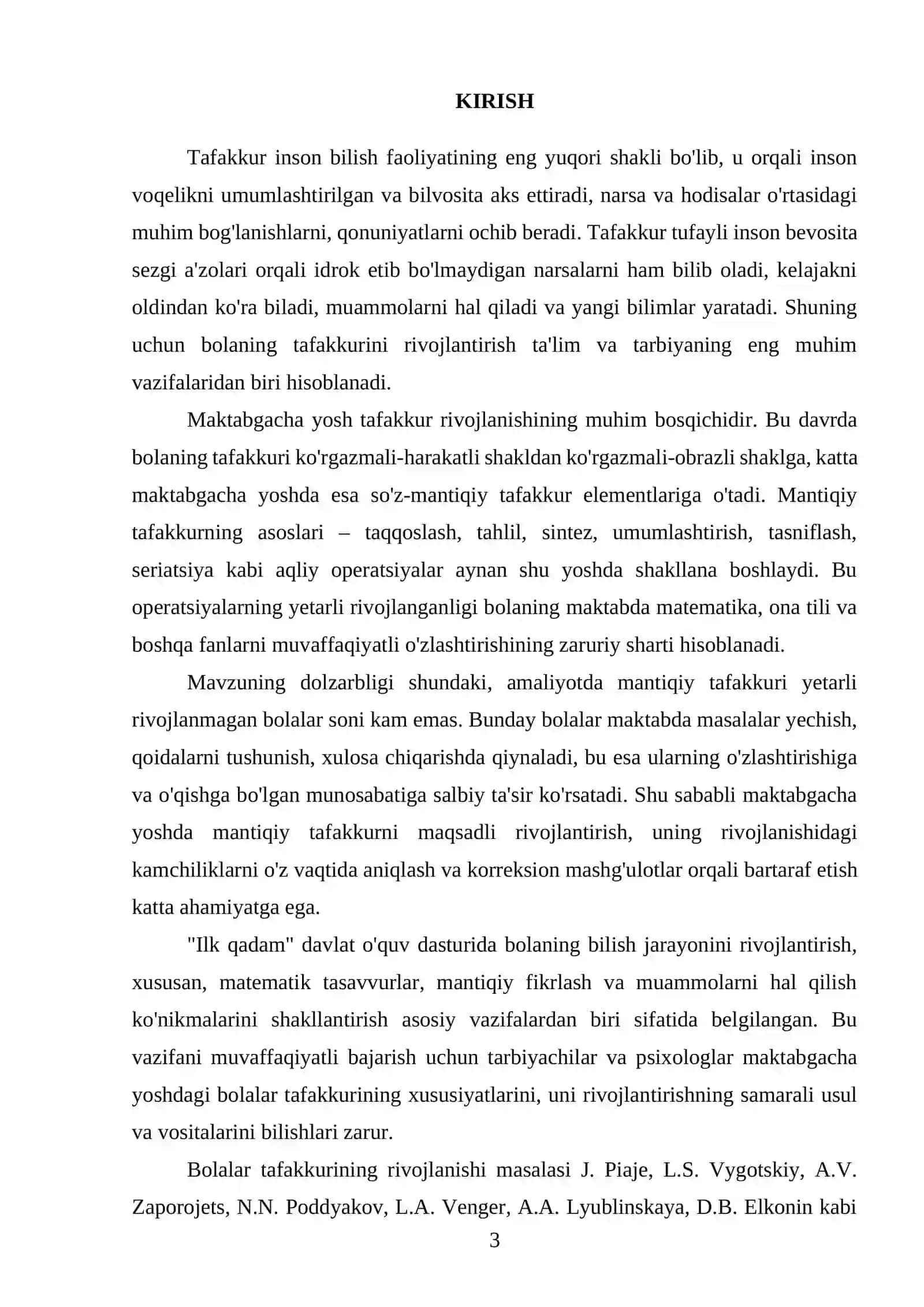 Mantiqiy tafakkur va korreksion mashg'ulotlar 3