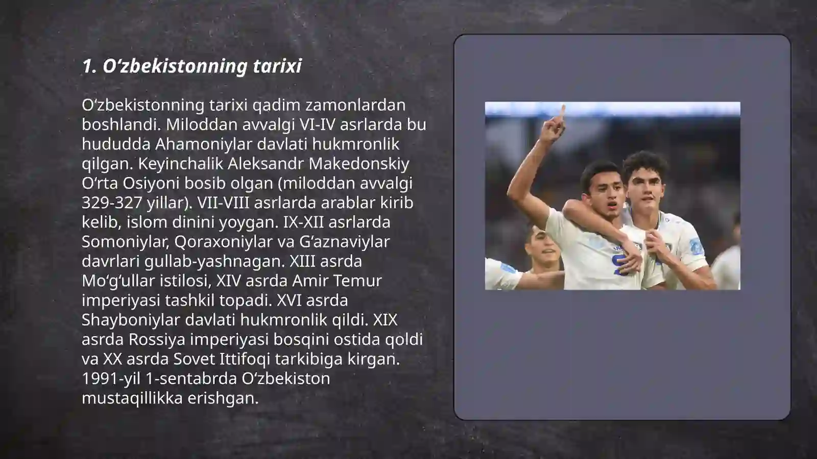 O‘zbekiston tarixi 3