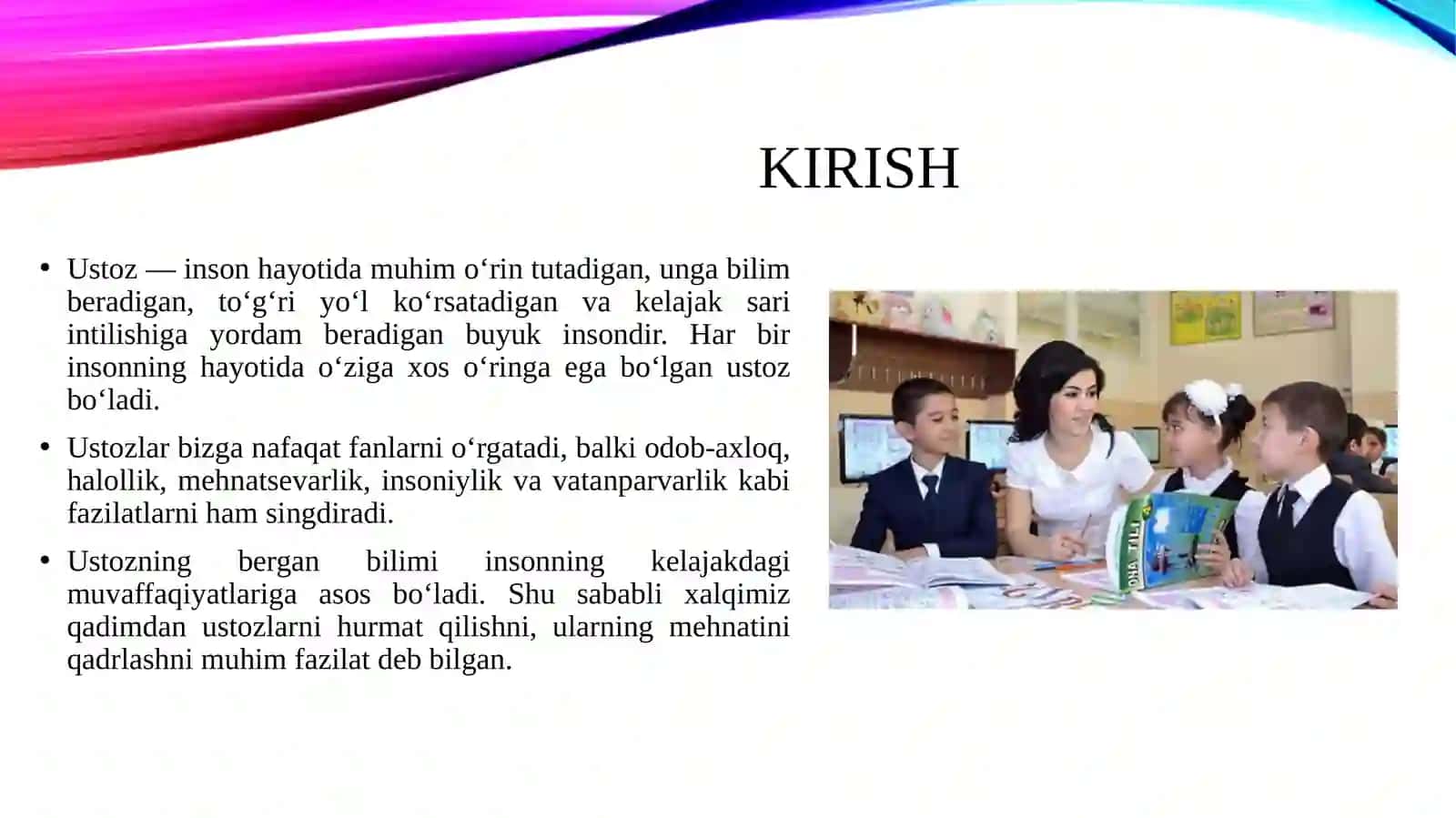 Mening ustozim 3