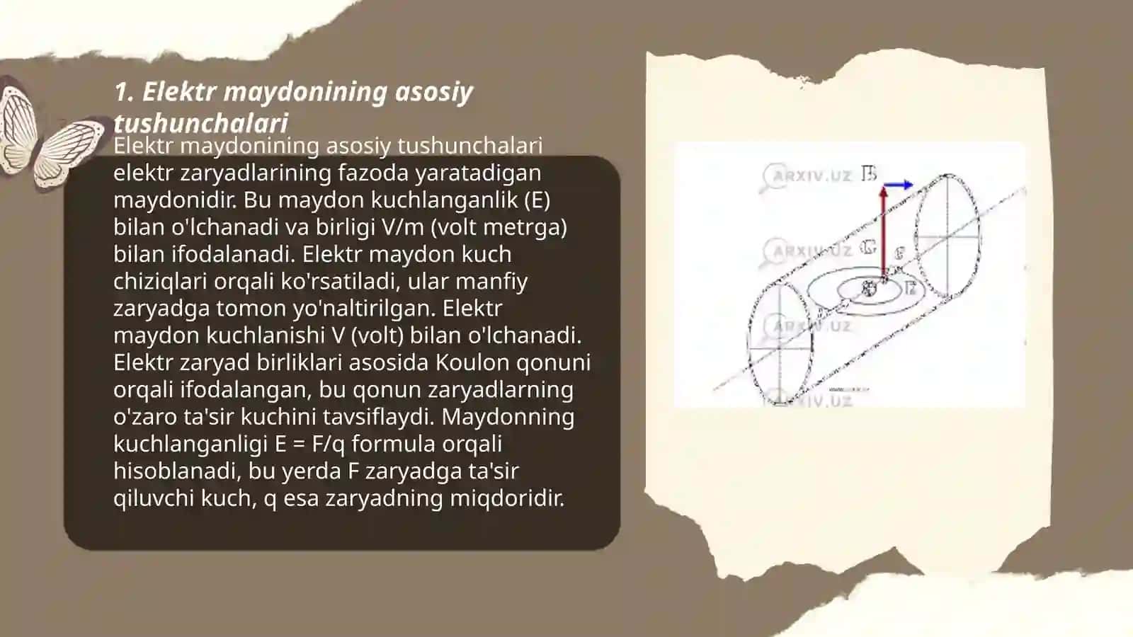 Elektr maydoni elektrokardiografiyaning fizik asoslari 3