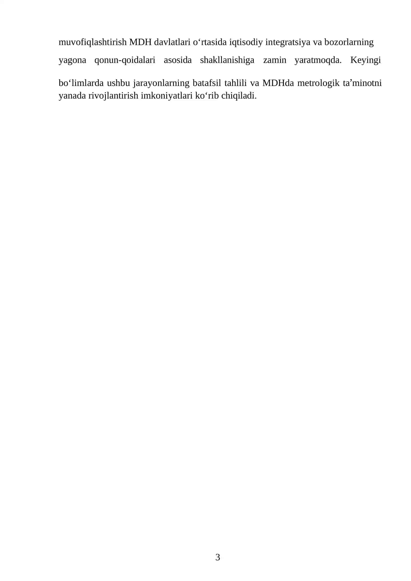 MDH davlatlarida metrologik ta'minotni muvofiqlashtirish 3