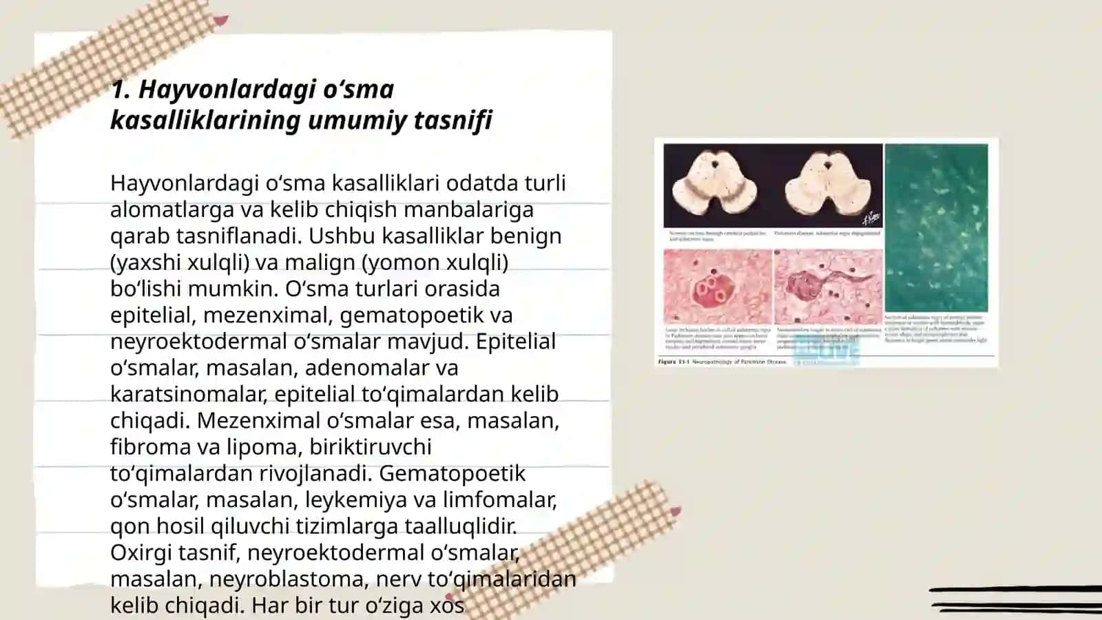 Hayvonlarda oʻsma kasaligi 3
