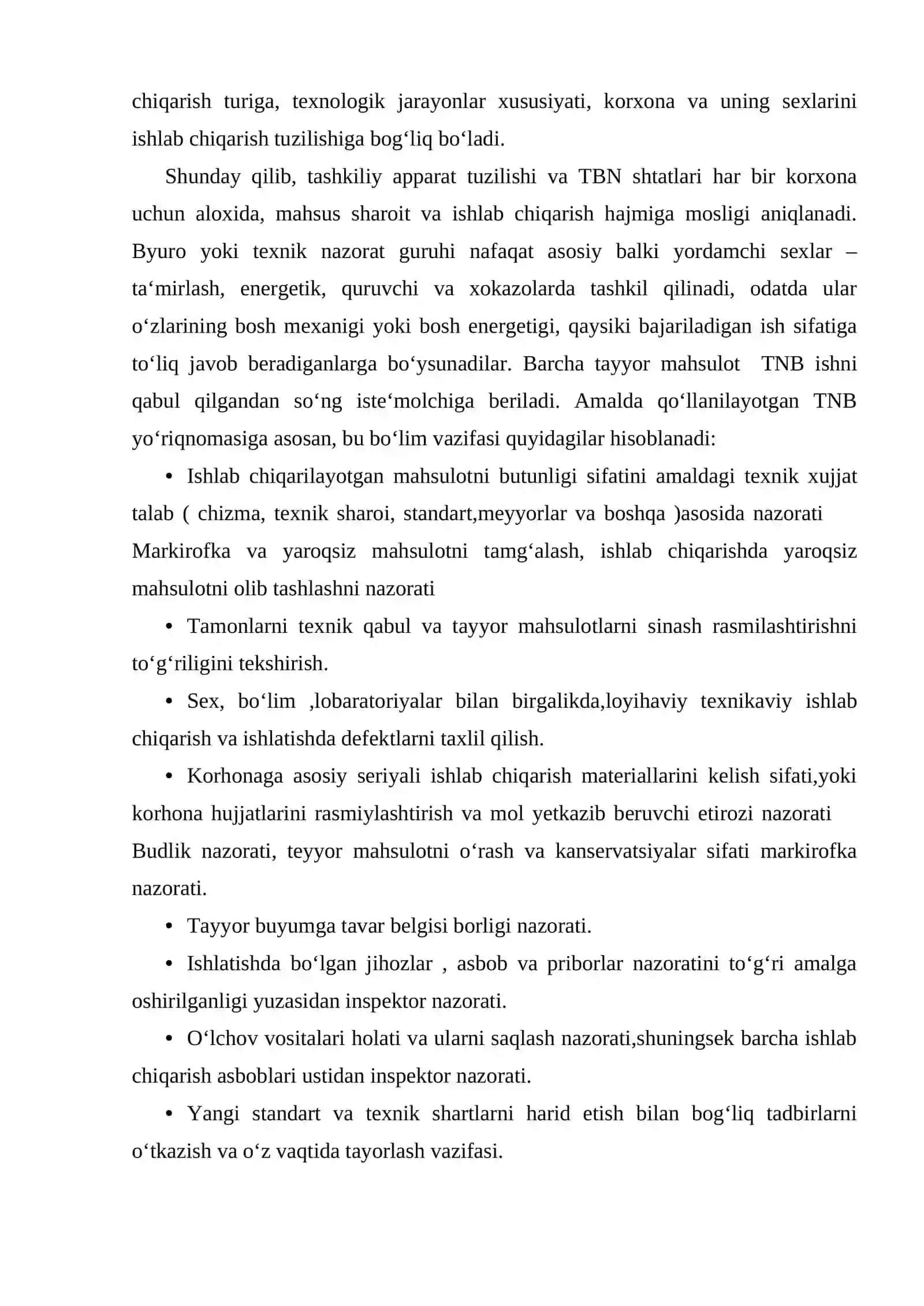 Texnik nazorat va sifatini baholash uslublari 3