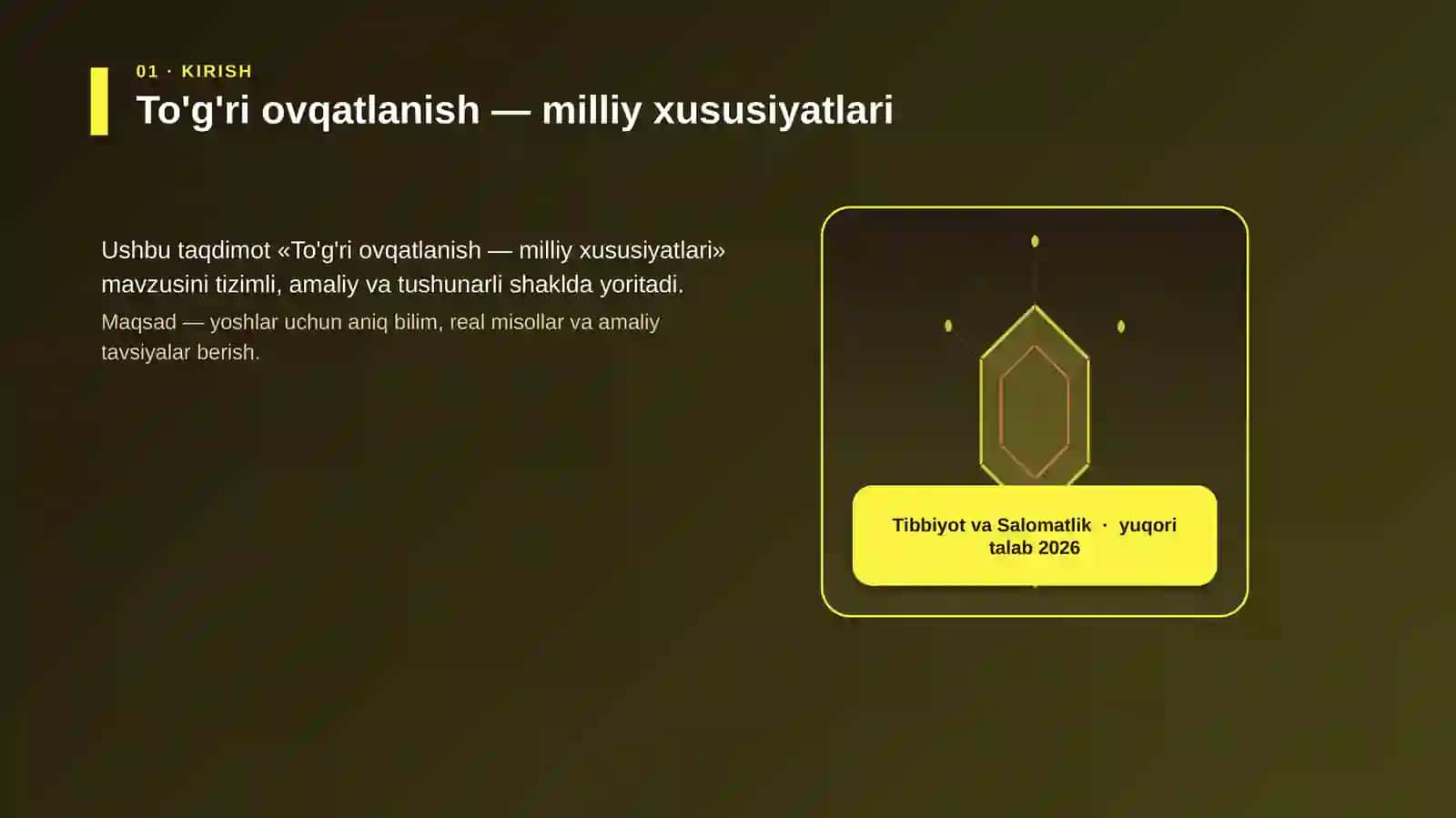 To'g'ri ovqatlanish — milliy xususiyatlari 3