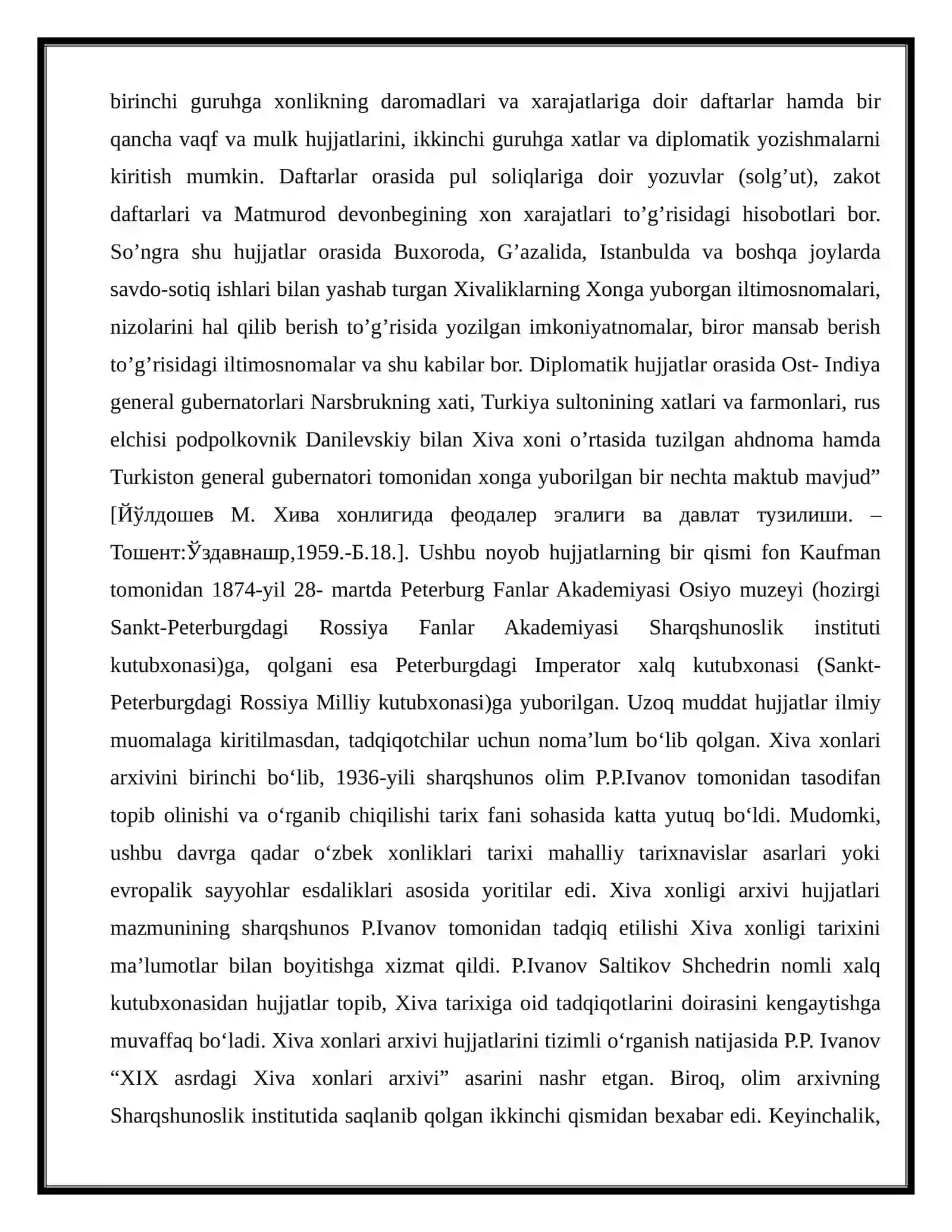Xiva xonligida ish yuritish 3