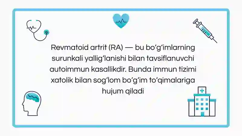 Revmatoid artrit 3