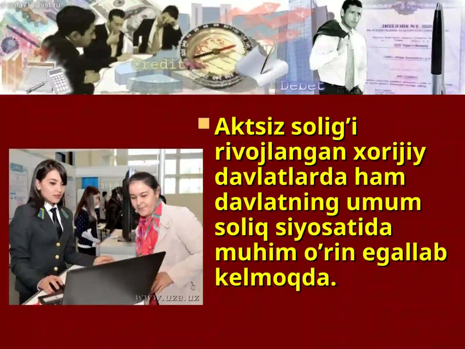 Aktsiz solig'ining soliq tizimi va davlat byudjeti daromadlarida o`rni 3
