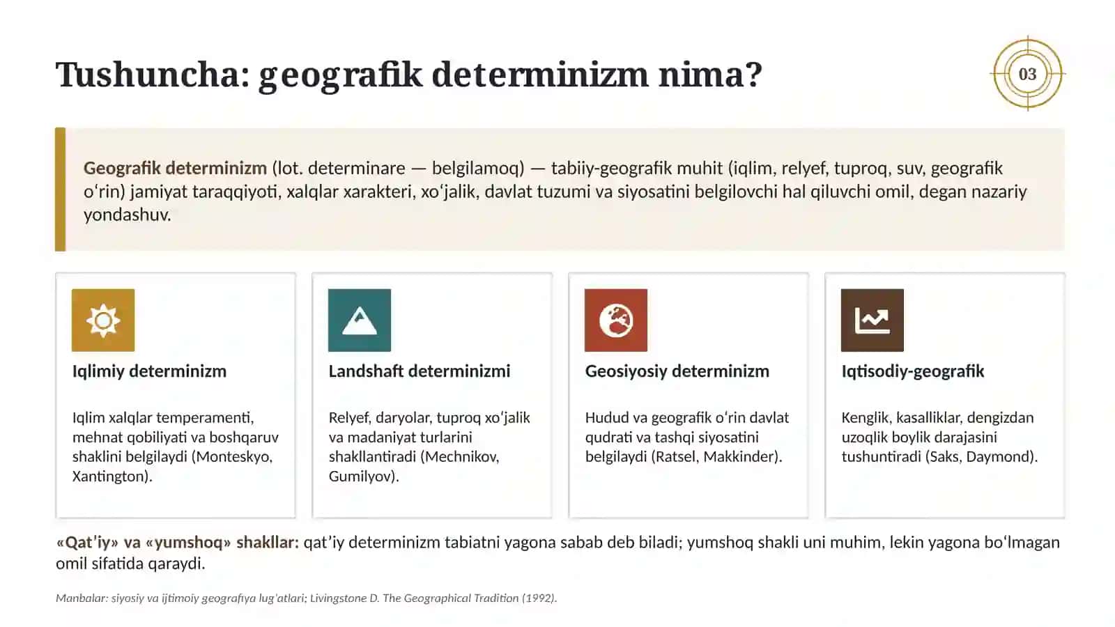geografik determenizm 3