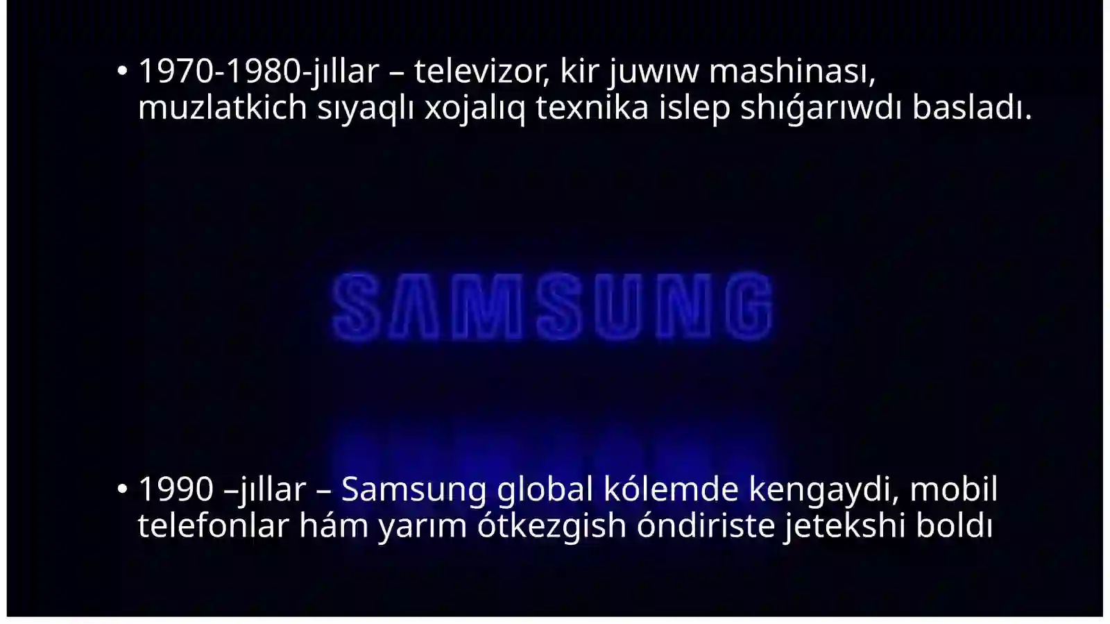 Samsung tarıyxı 3