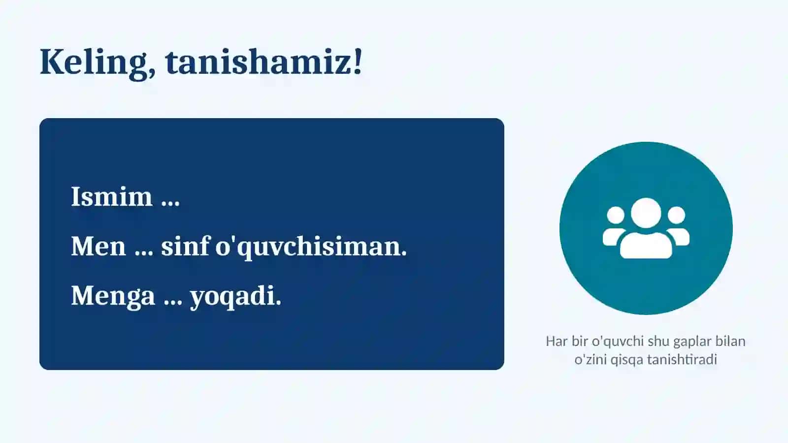 21 - oktabr. OCHIQ DARS REJASI. O'zbek tiliga davlat tili berilgan kun mavzusida ochiq dars 3
