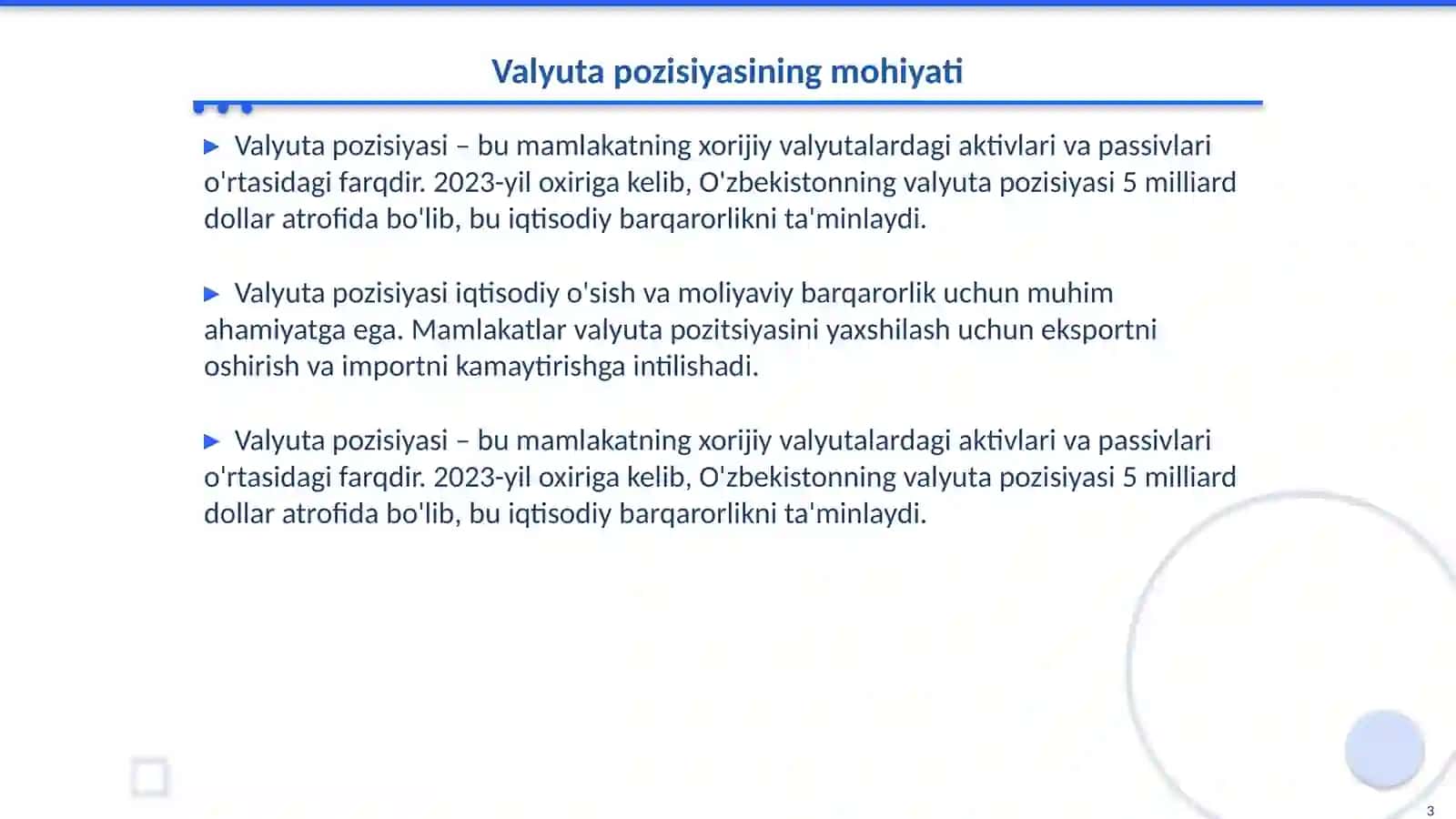 Valyuta pozisiyasi va nazorati 3