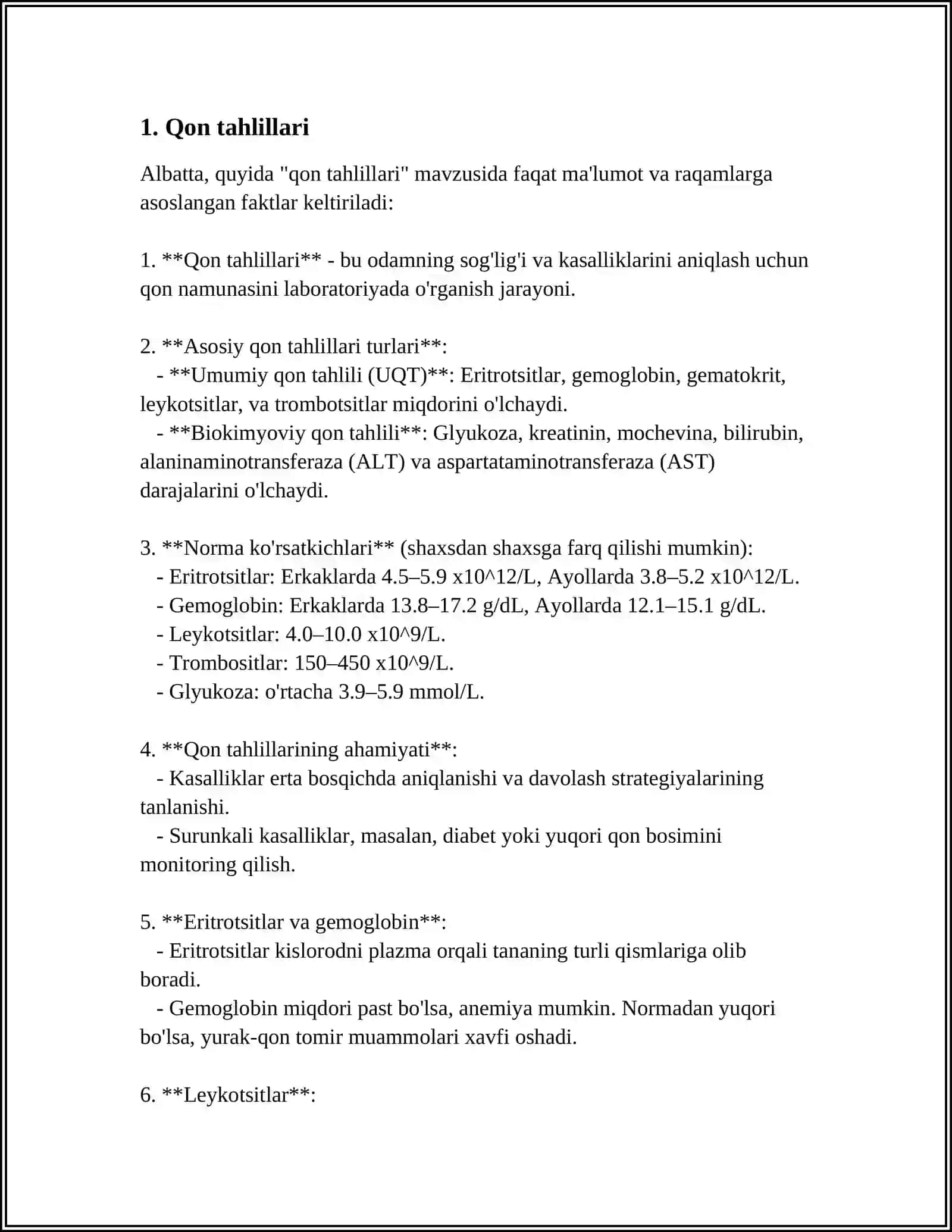 YUQUMLIY KASALIKLAR SHIFOHONASI LABORATORIYASI AMALIYOT XISOBOTI 3