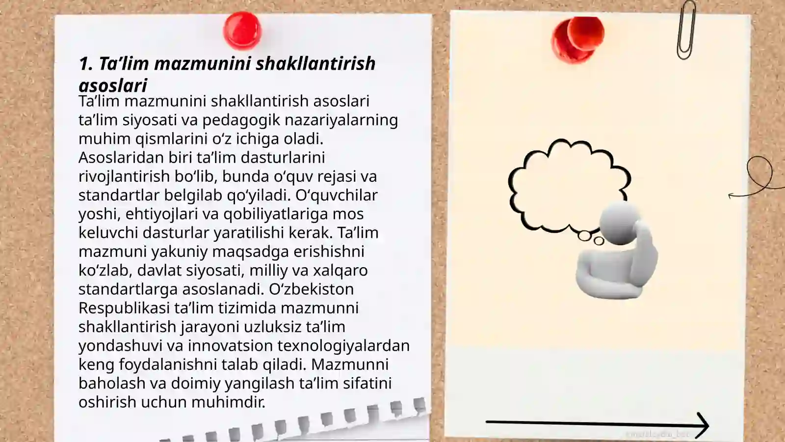 Taʼlim mazmuni 3