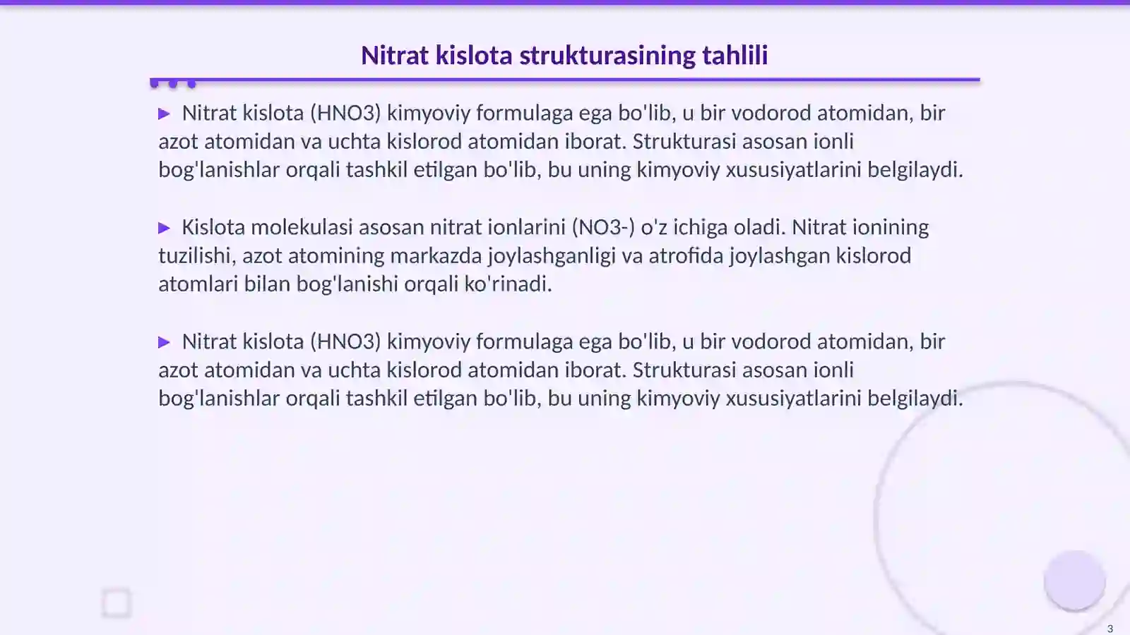 Nitrat kislota 3