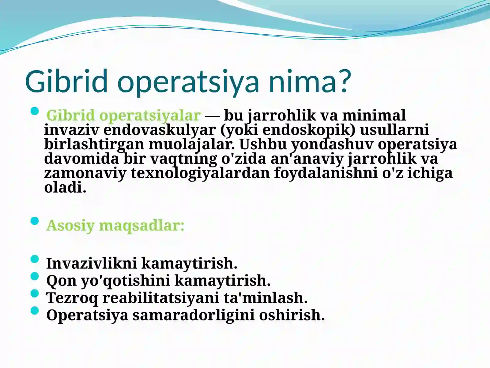 Gibrid operatsiyalar 3