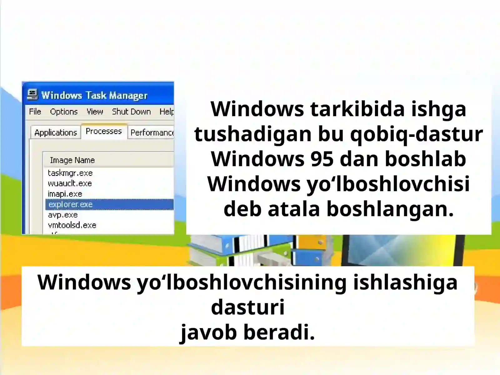 8-sinf Informatika Windows yo'lboshlovchisi 3