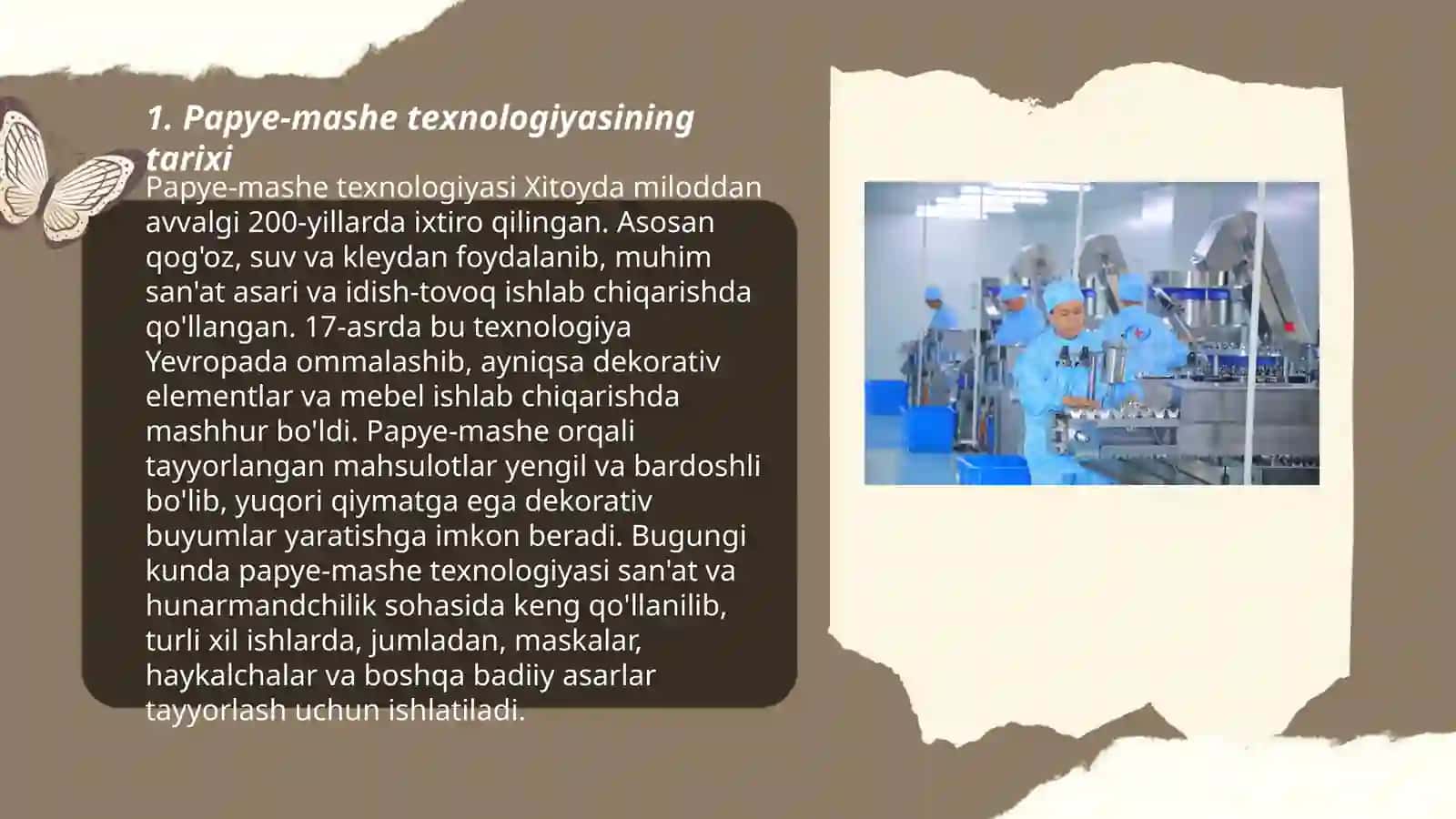 Texnalogiya darslarida pape-mashe bilan ishlash texnalogiyasi 3