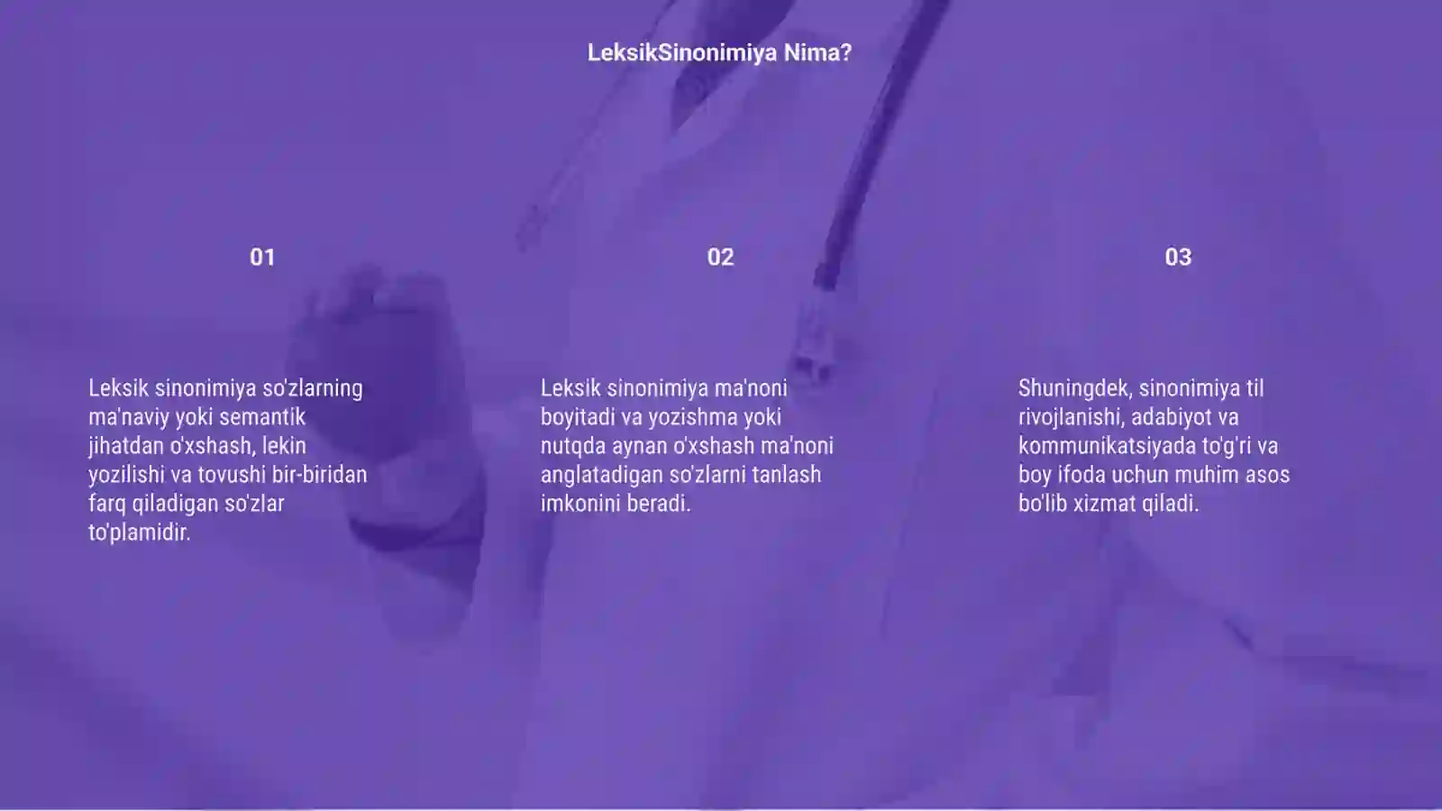 Leksik sinonimiya 3